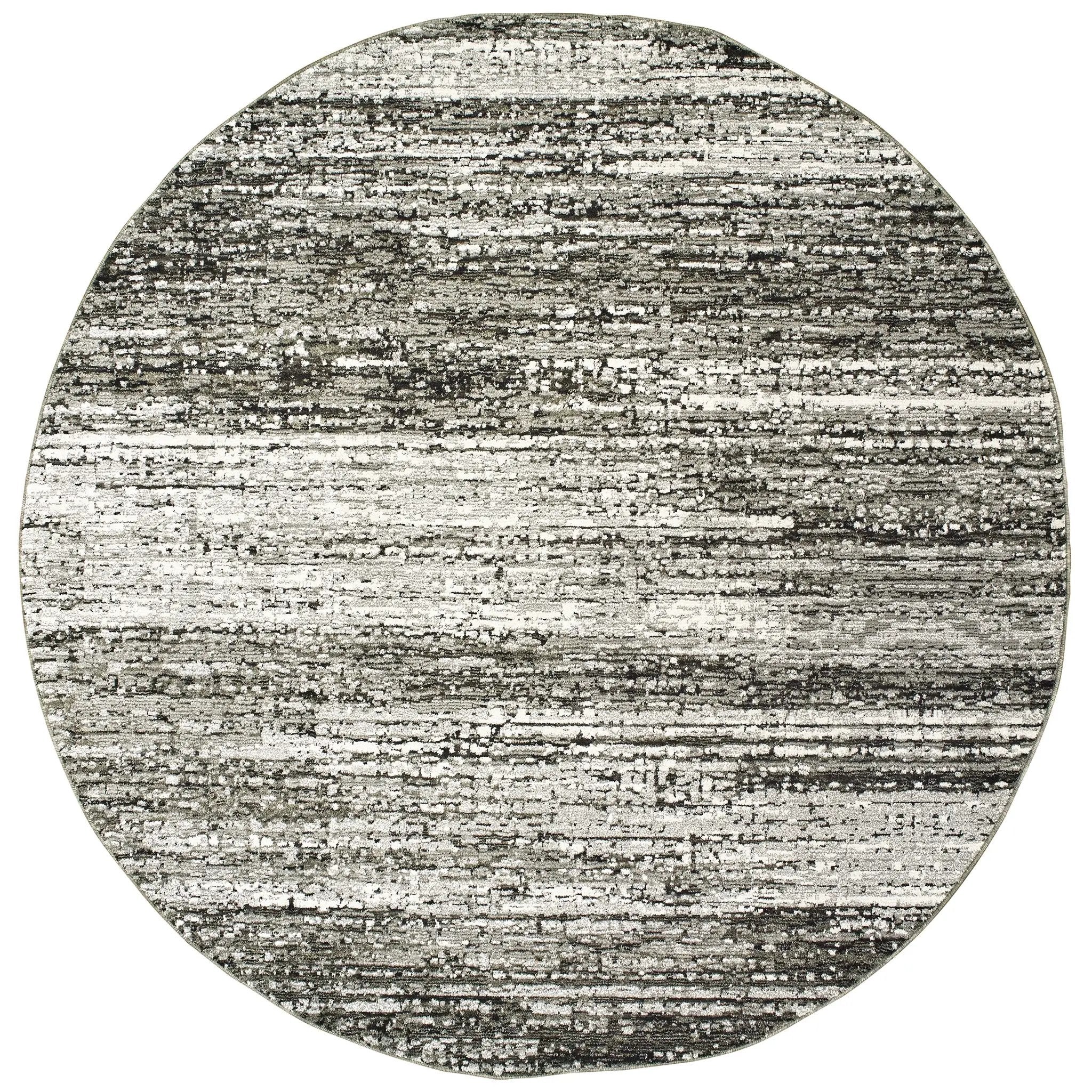 Atlas 8037G Ash/ Charcoal Area Rug by Oriental Weavers