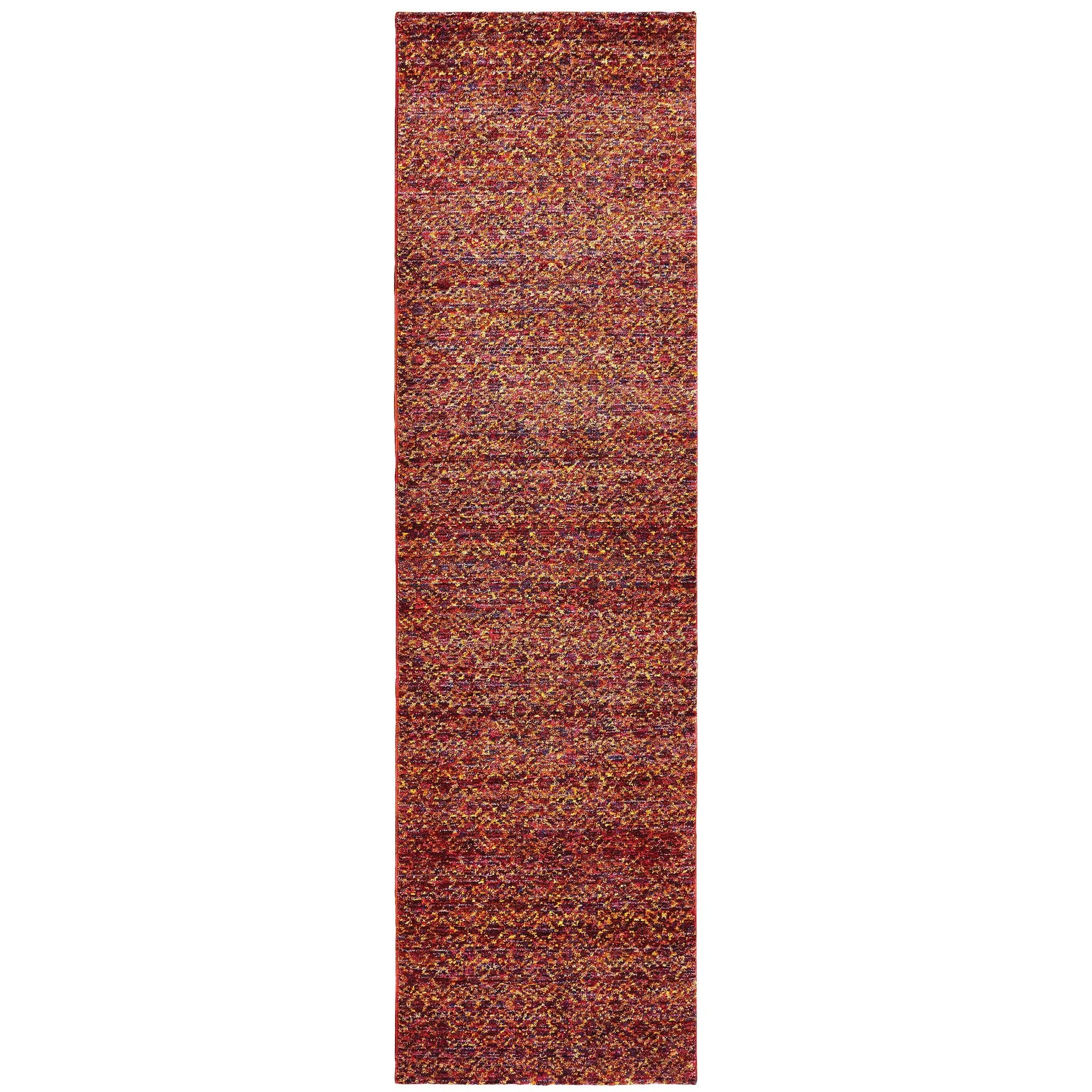 Atlas 8048K Red/ Rust Area Rug by Oriental Weavers