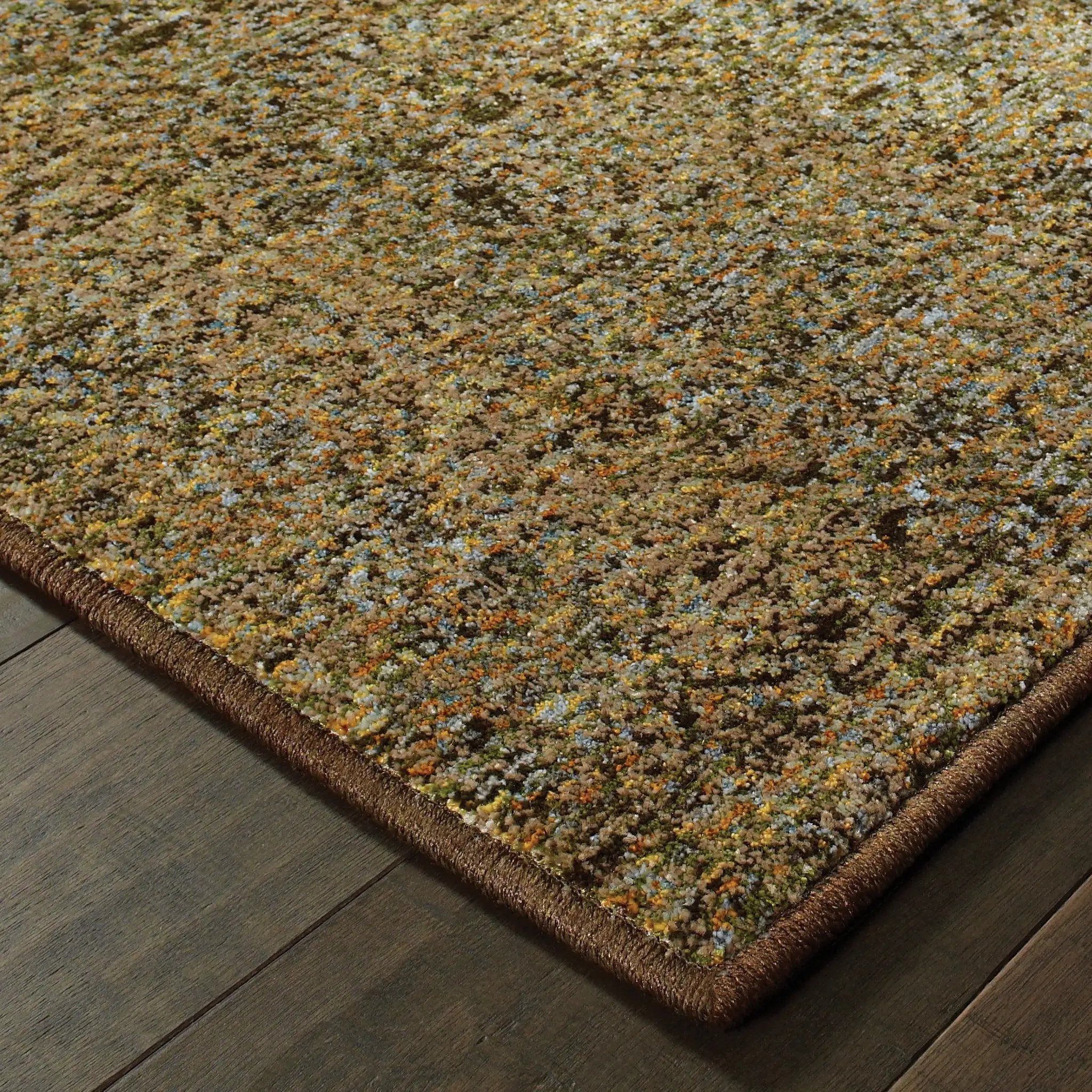 Atlas 8048P Green/ Gold Area Rug by Oriental Weavers