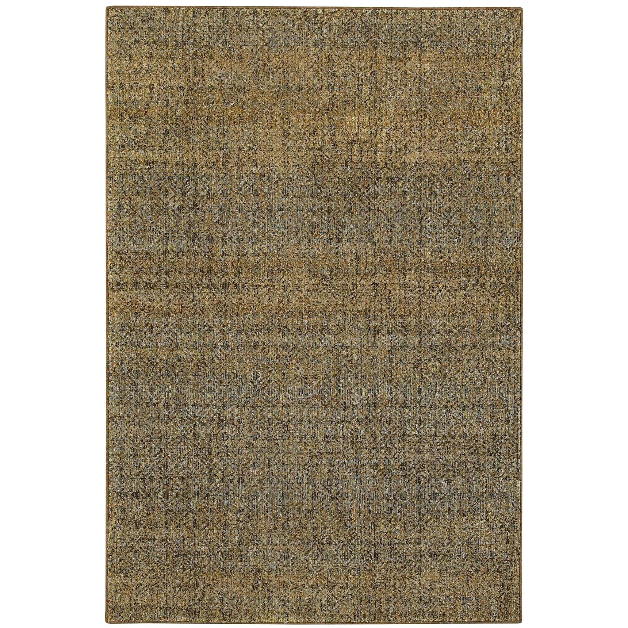 Atlas 8048P Green/ Gold Area Rug by Oriental Weavers