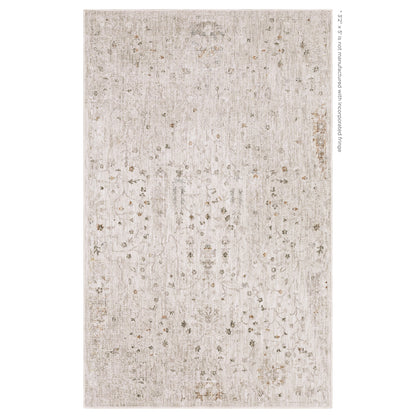 Oriental Weavers Avalon AVA01 soft transitional rug featuring decorative pattern in ivory/ beige tones
