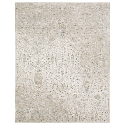 Oriental Weavers Avalon AVA01 soft transitional rug featuring decorative pattern in ivory/ beige tones