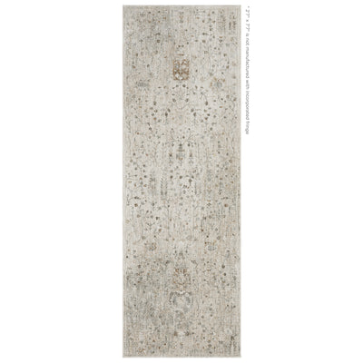 Oriental Weavers Avalon AVA01 soft transitional rug featuring decorative pattern in ivory/ beige tones