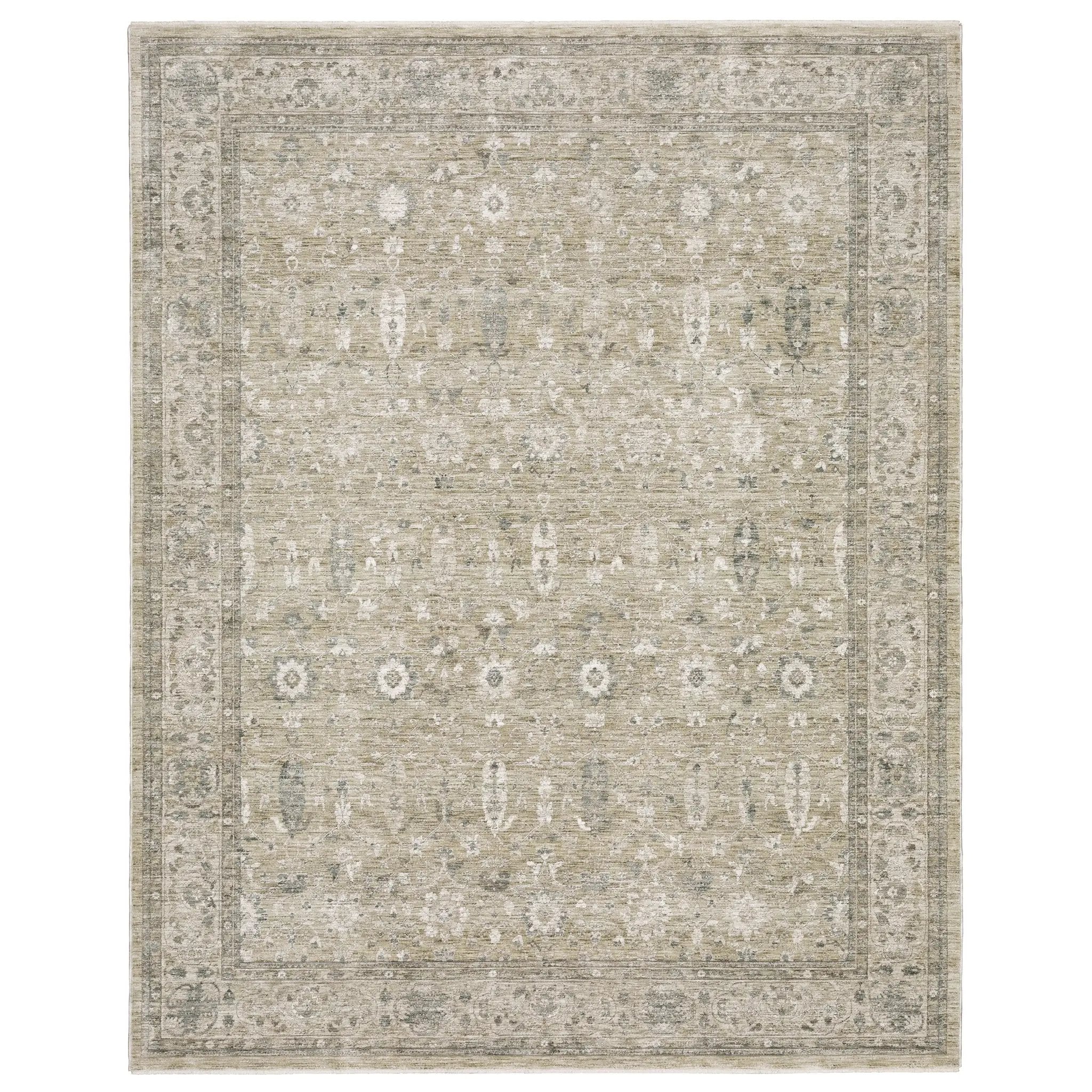 Avalon AVA03 Beige/ Grey Area Rug by Oriental Weavers
