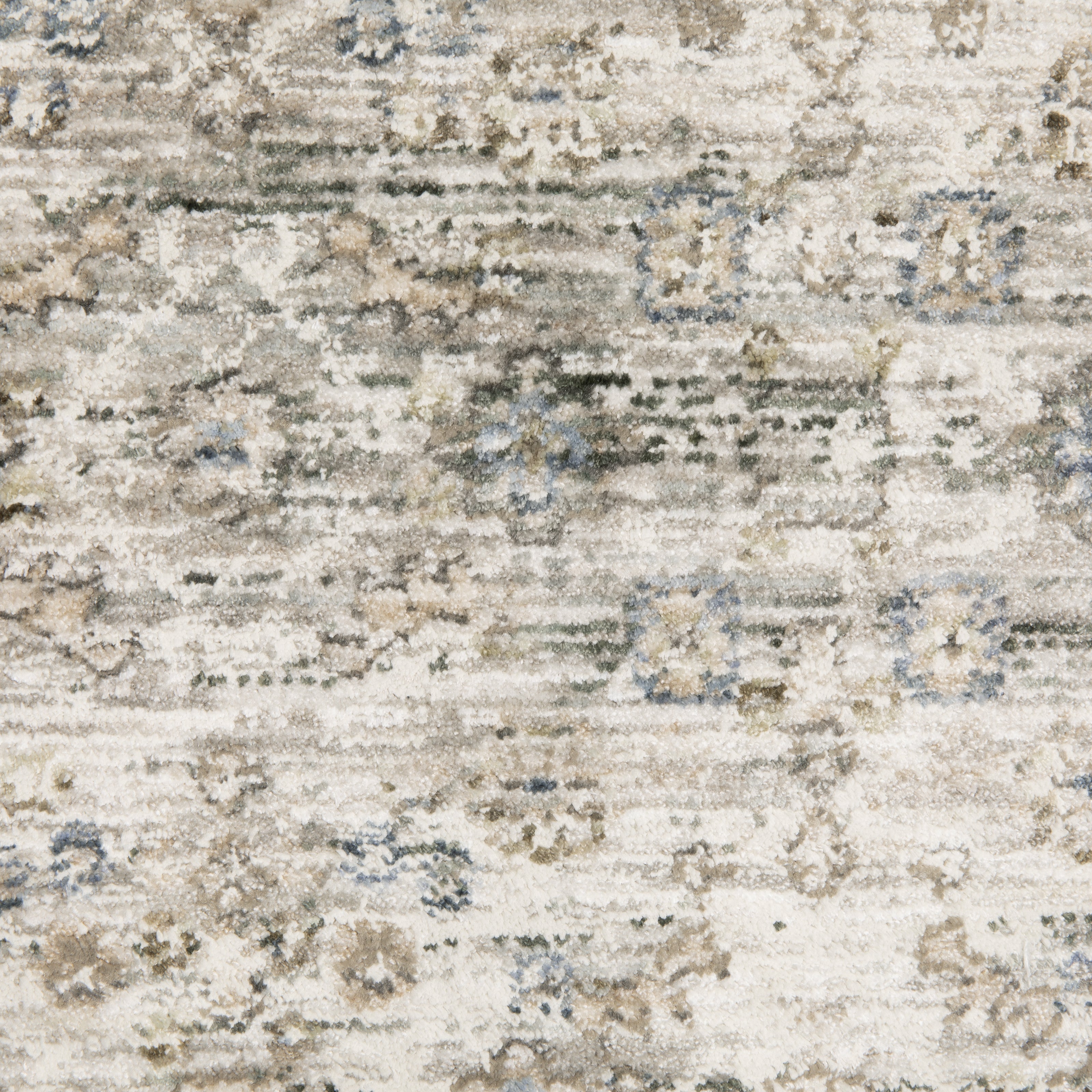 Oriental Weavers Avalon AVA04 soft transitional rug featuring decorative pattern in grey/ beige tones