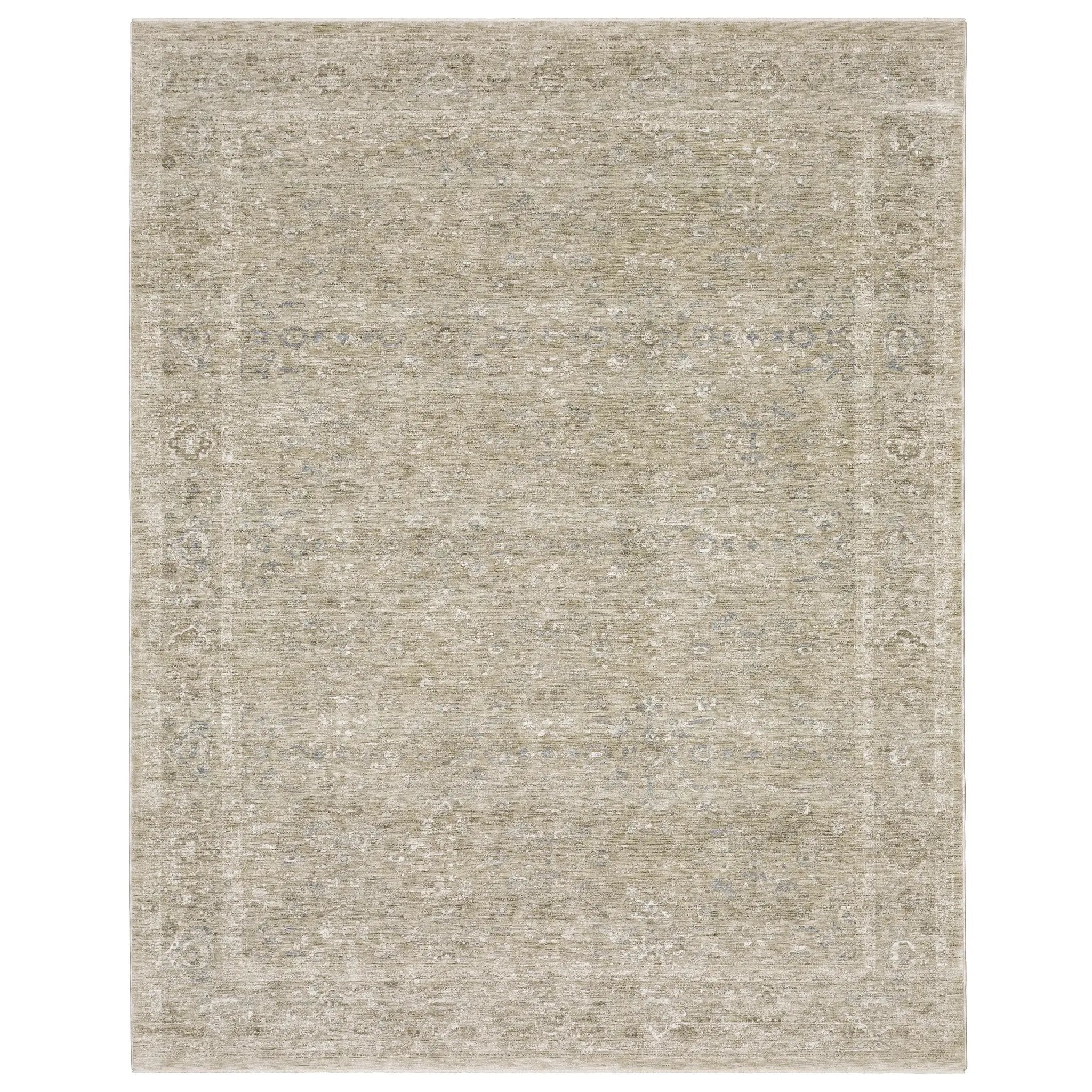Avalon AVA07 Beige/ Grey Area Rug by Oriental Weavers