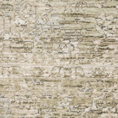 Oriental Weavers Avalon AVA07 soft transitional rug featuring decorative pattern in beige/ grey tones