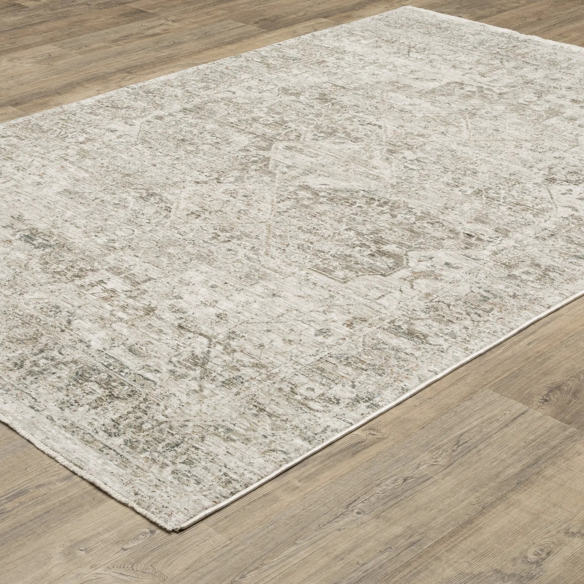 Avalon AVA08 Beige/ Grey Area Rug by Oriental Weavers