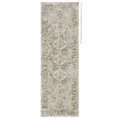 Oriental Weavers Avalon AVA08 soft transitional rug featuring decorative pattern in beige/ grey tones