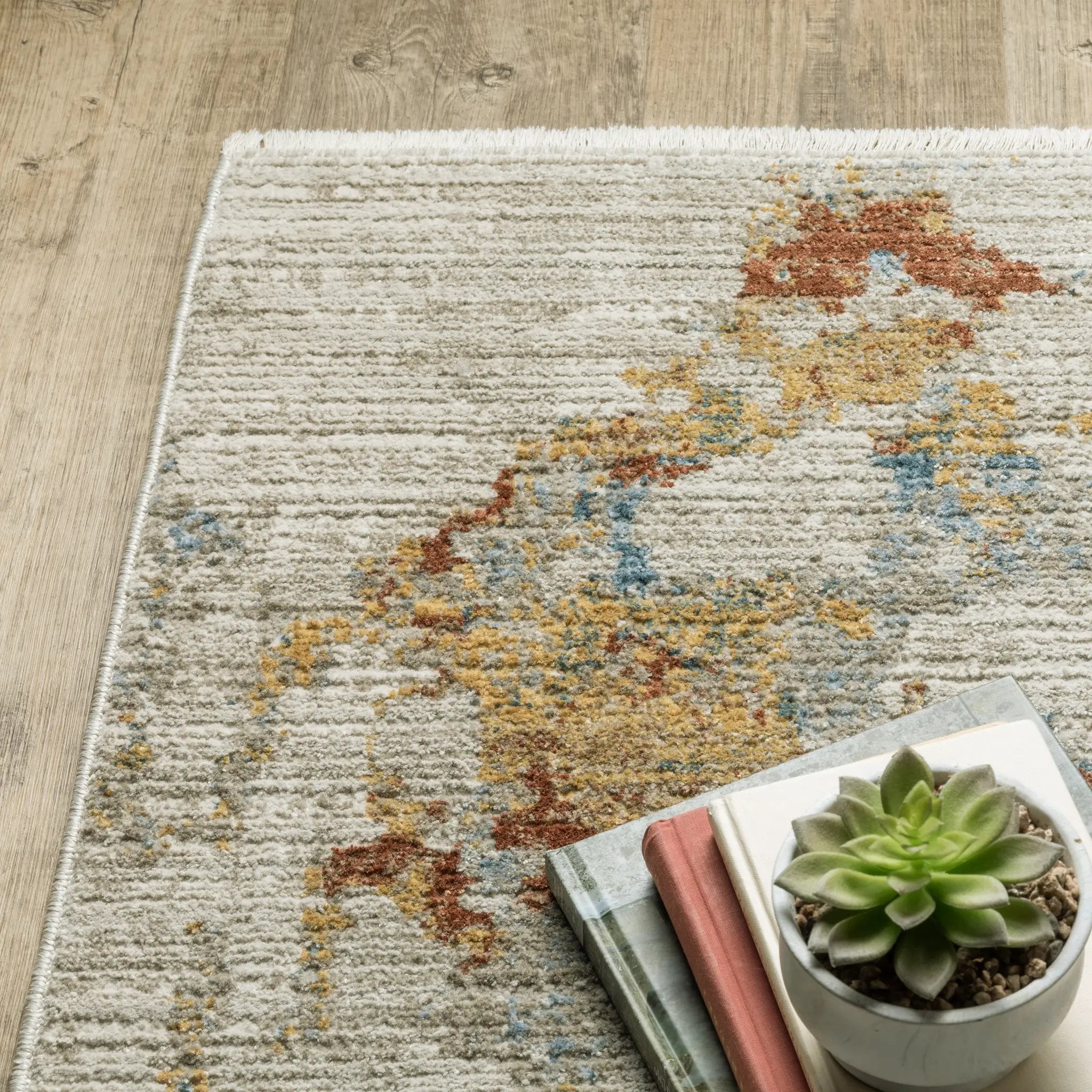 Bauer 1340W Beige/ Multi Area Rug by Oriental Weavers