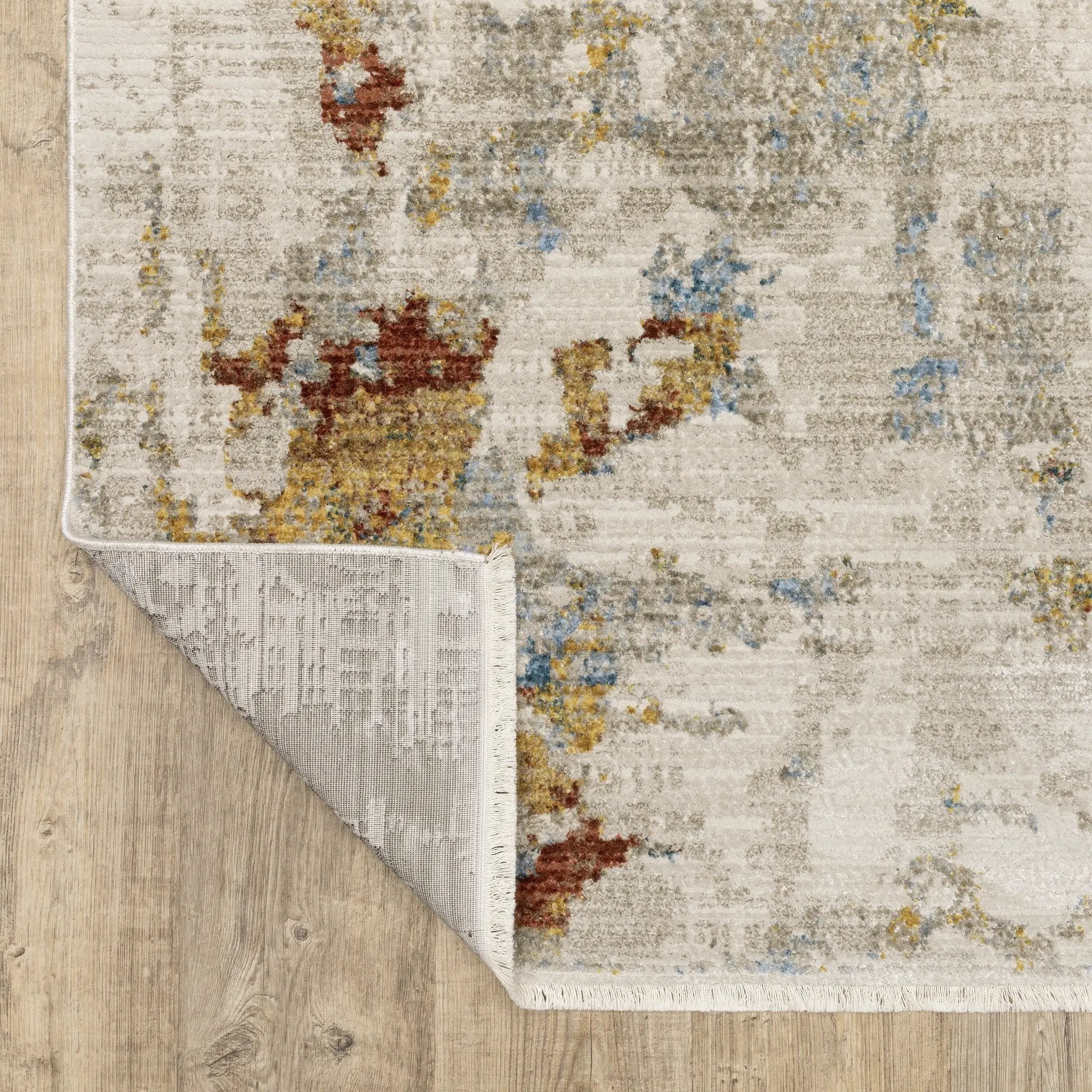 Bauer 1340W Beige/ Multi Area Rug by Oriental Weavers