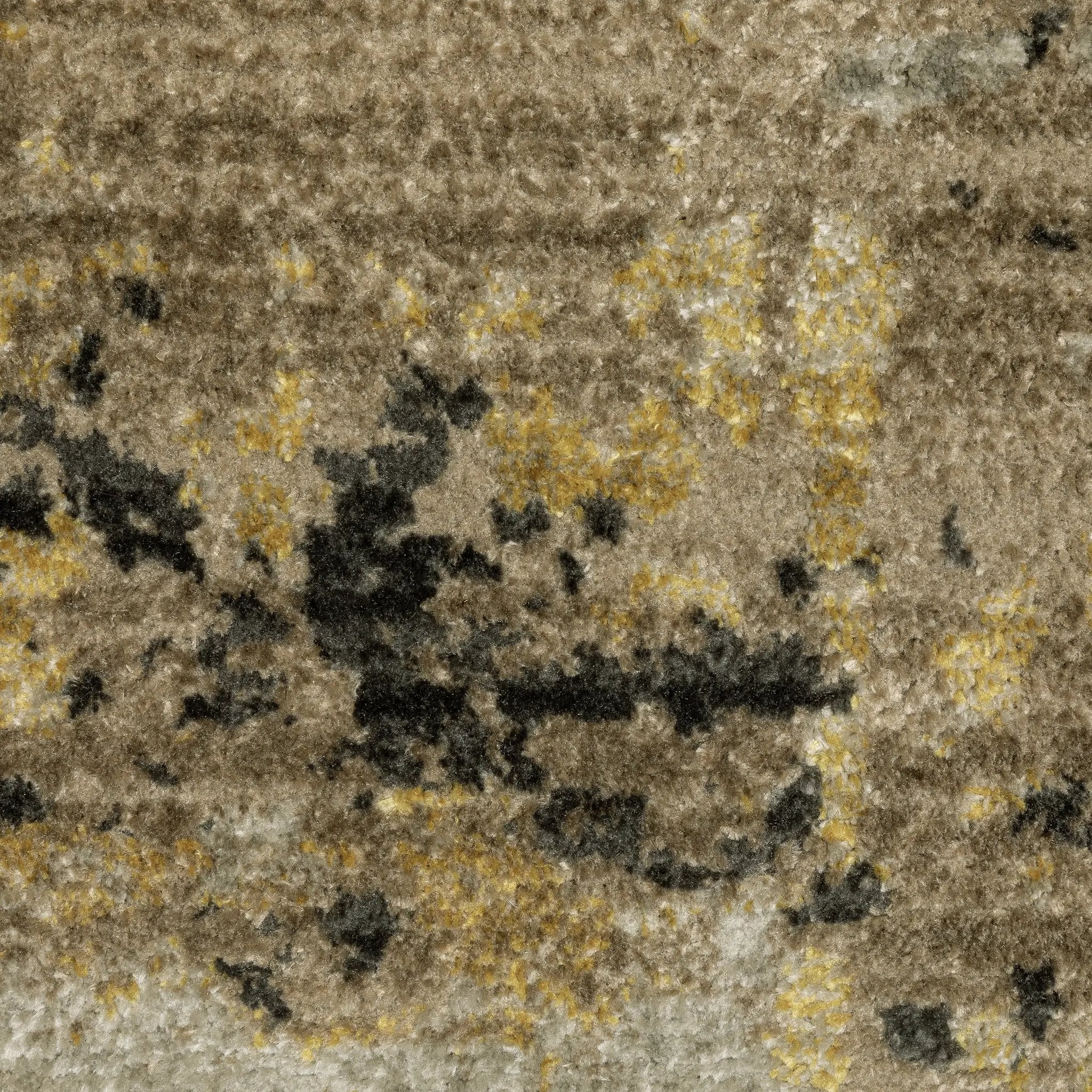 Bauer 2061X Gold/ Black Area Rug by Oriental Weavers