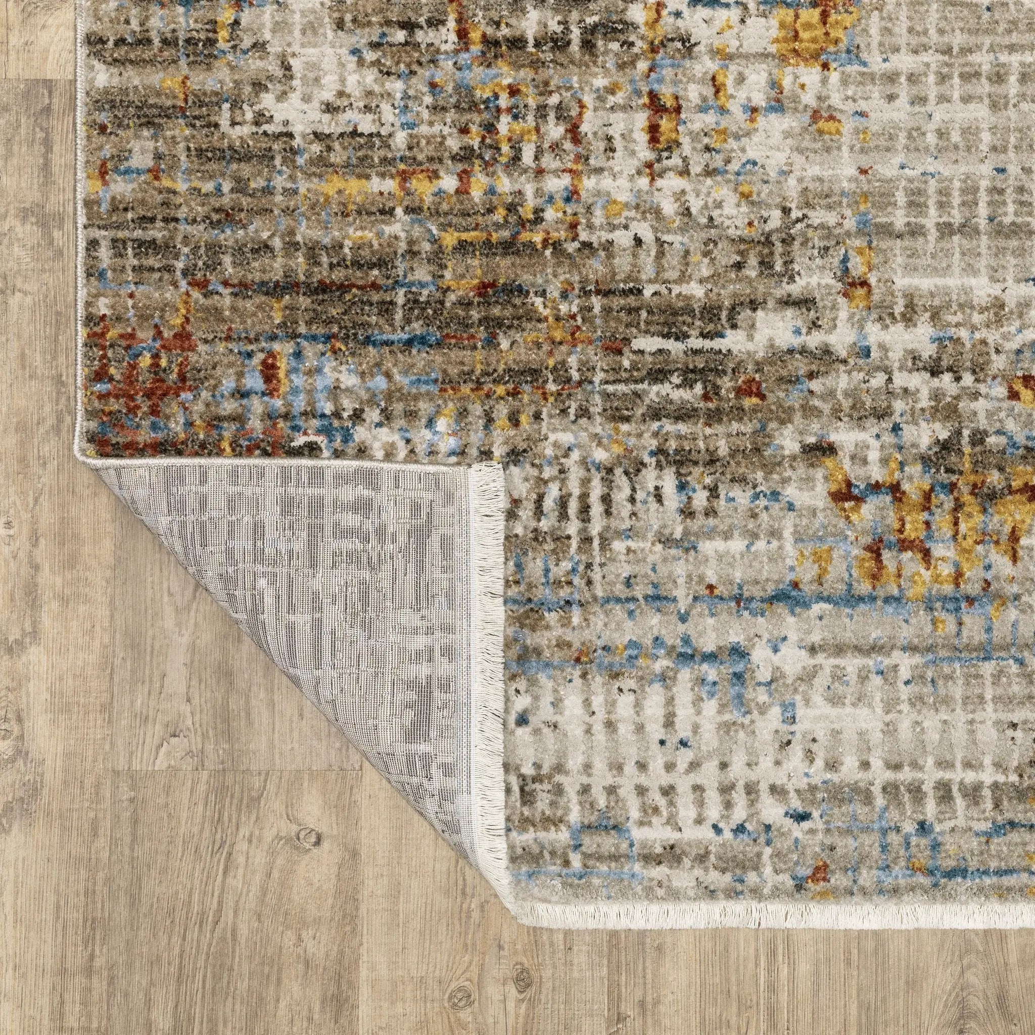 Bauer 005E2 Beige/ Multi Area Rug by Oriental Weavers