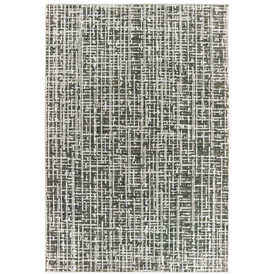 Oriental Weavers Bowen 2066W soft transitional rug featuring textured design in grey/ ivory tones
