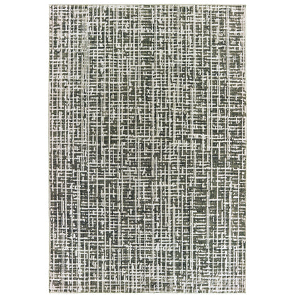 Oriental Weavers Bowen 2066W soft transitional rug featuring textured design in grey/ ivory tones