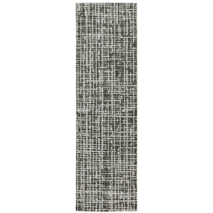 Oriental Weavers Bowen 2066W soft transitional rug featuring textured design in grey/ ivory tones