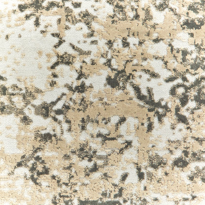 Oriental Weavers Bowen 2067W soft transitional rug featuring textured design in grey/ gold tones