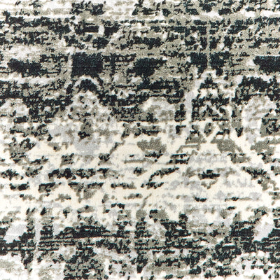 Oriental Weavers Bowen 042H2 soft transitional rug featuring textured design in grey/ ivory tones