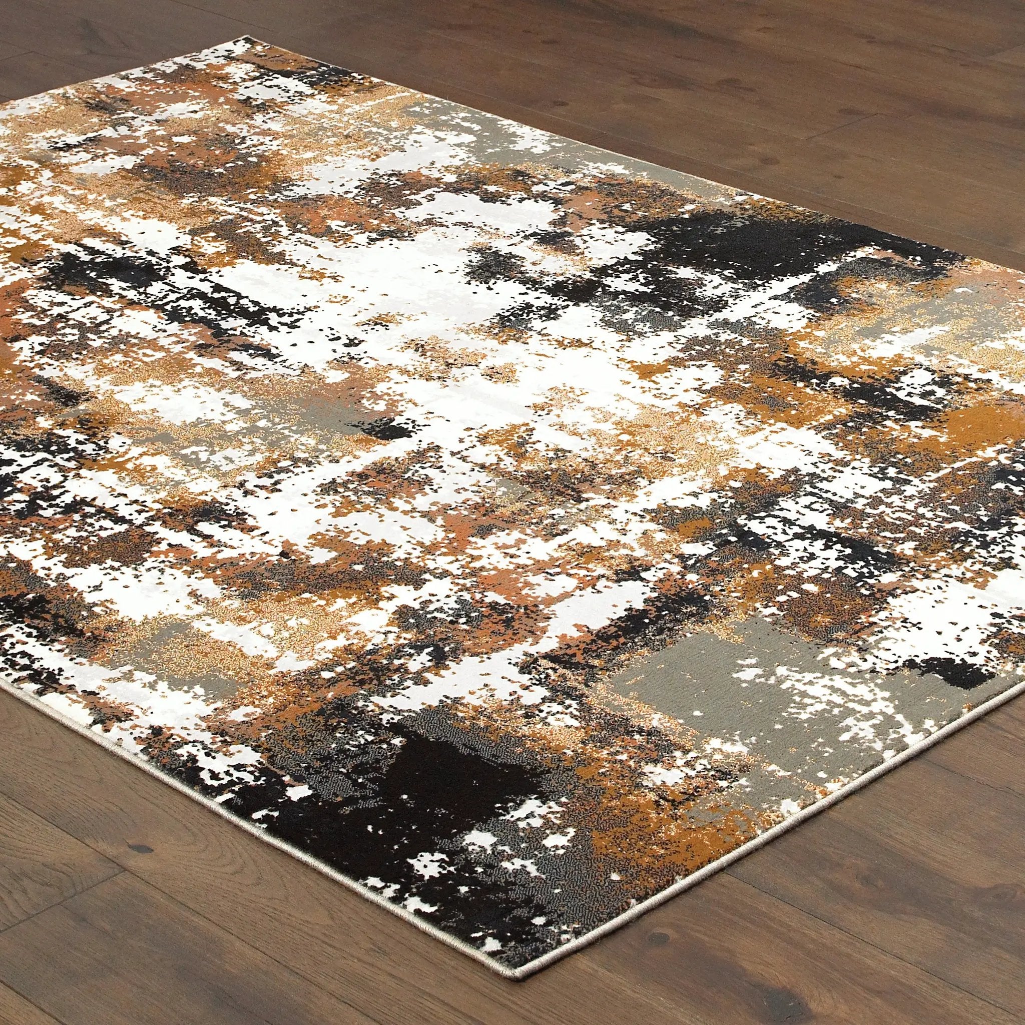 Bowen 4928X Grey/ Gold Area Rug by Oriental Weavers