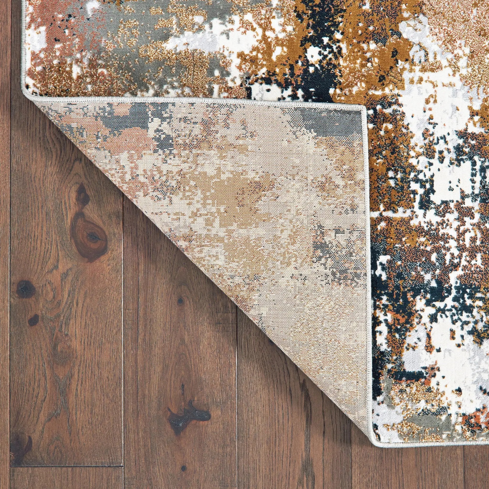 Bowen 4928X Grey/ Gold Area Rug by Oriental Weavers