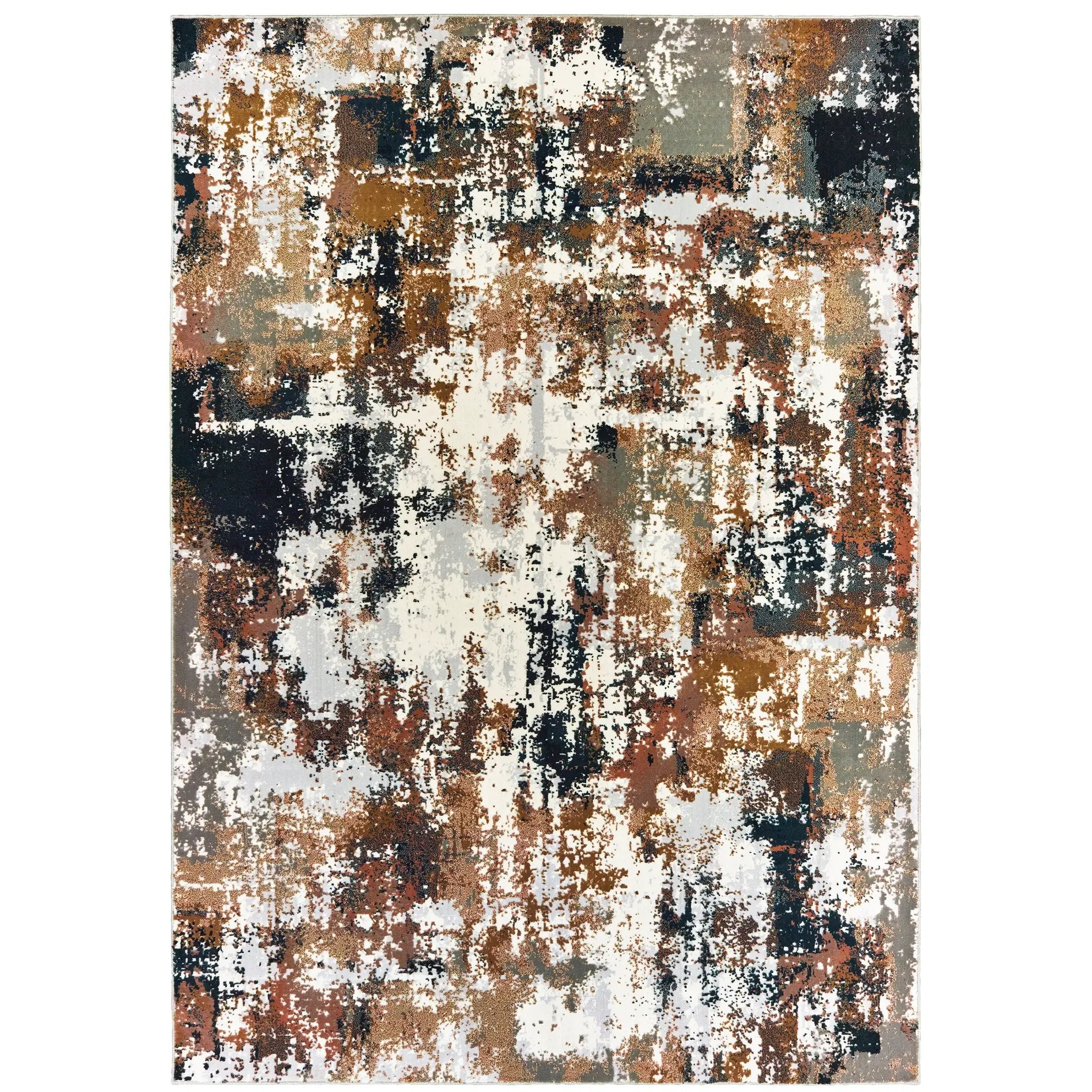 Bowen 4928X Grey/ Gold Area Rug by Oriental Weavers