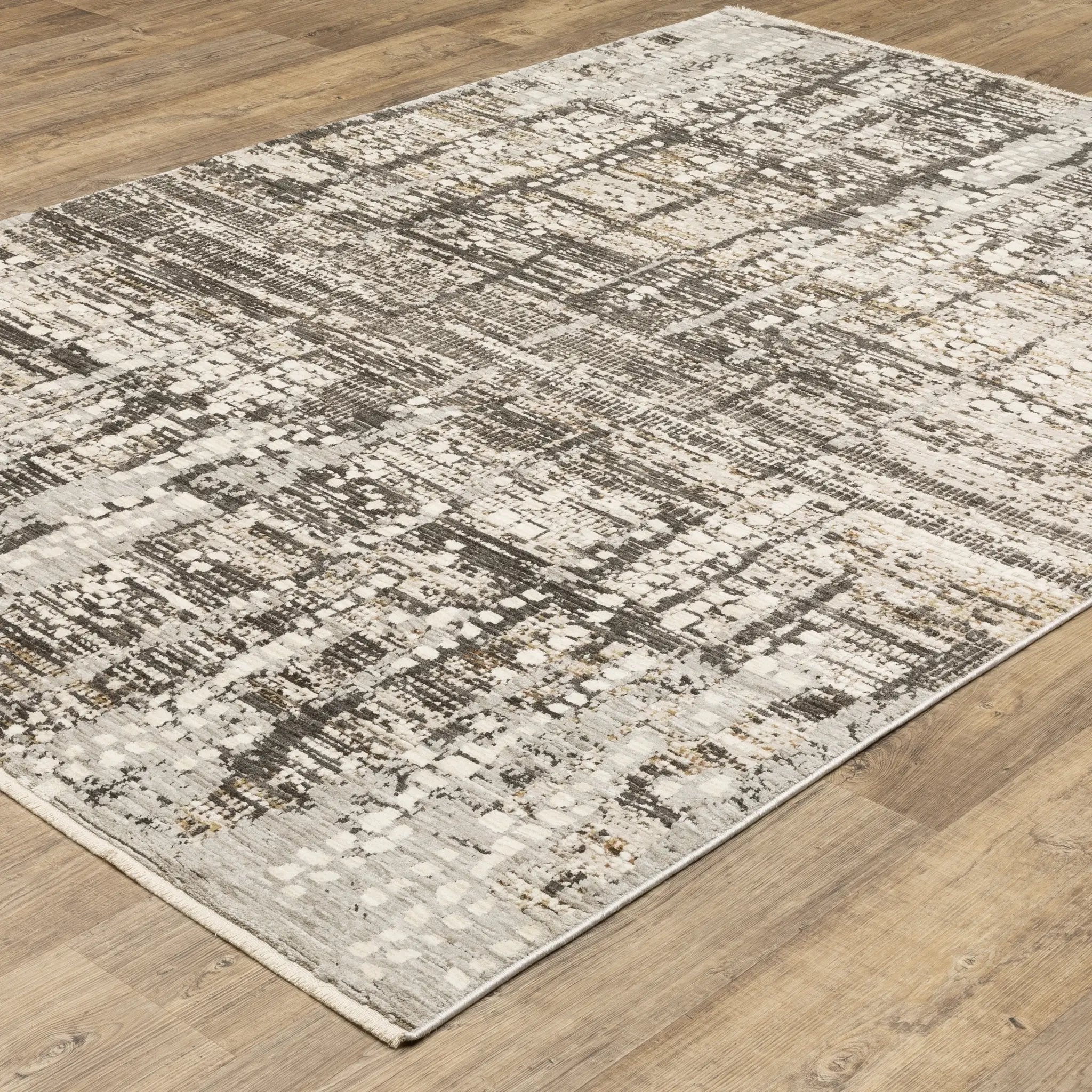 Branigan BRG01 Ivory / Brown Area Rug by Oriental Weavers