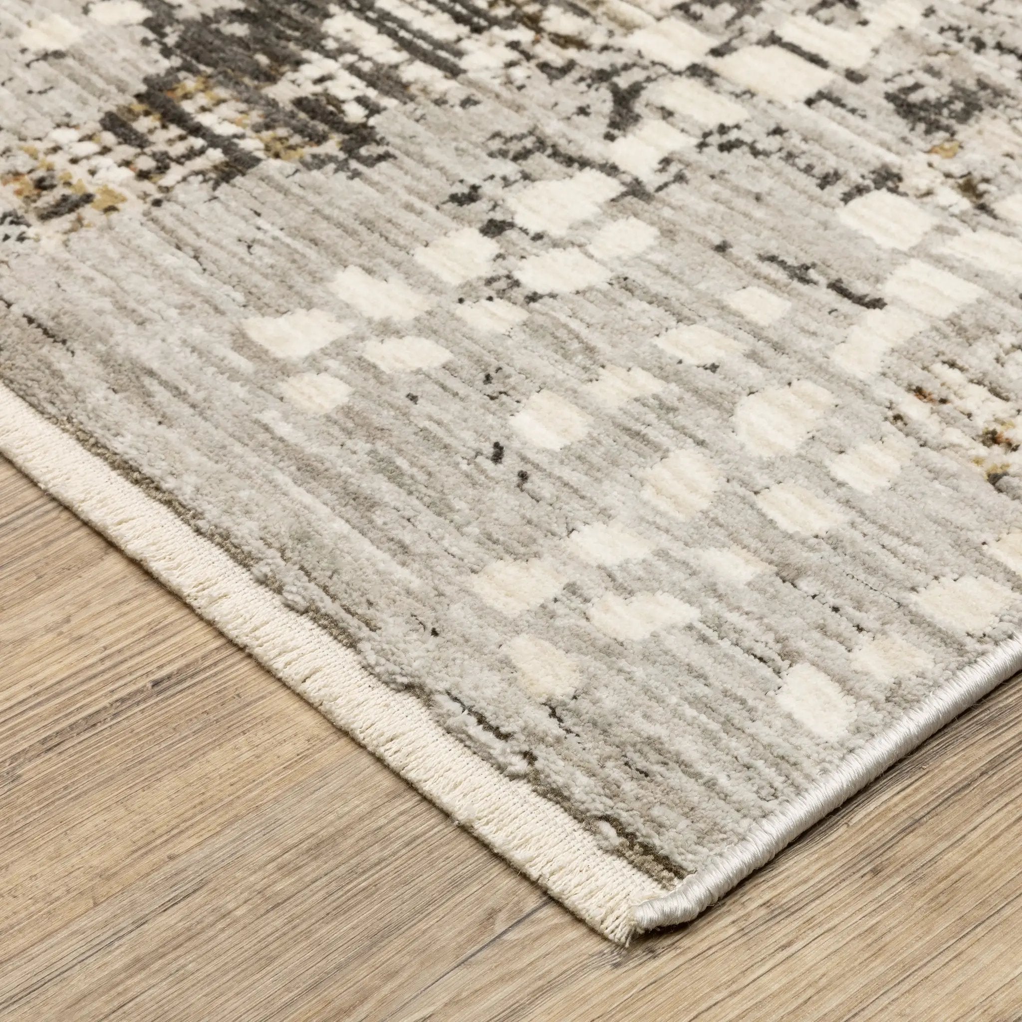 Branigan BRG01 Ivory / Brown Area Rug by Oriental Weavers
