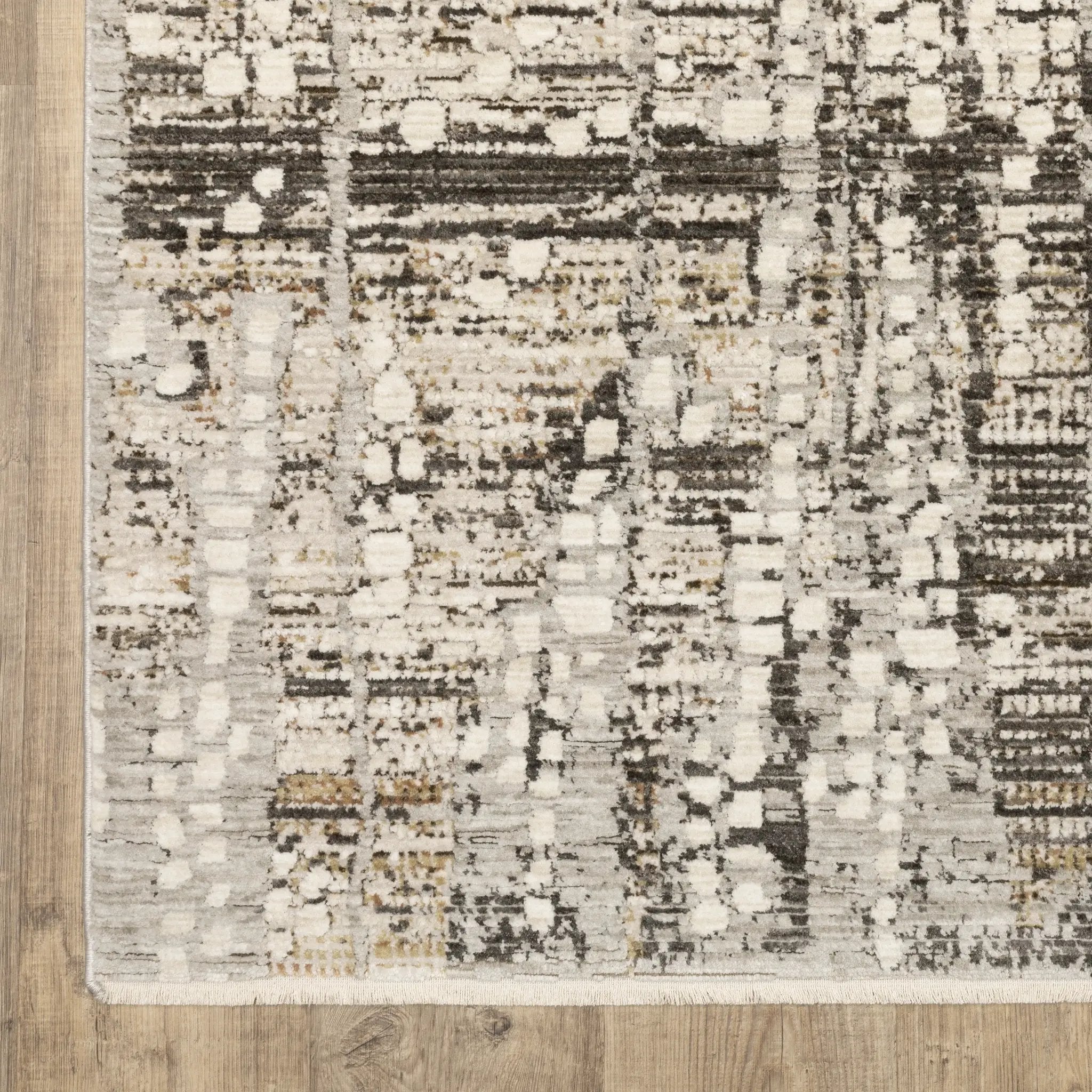 Branigan BRG01 Ivory / Brown Area Rug by Oriental Weavers