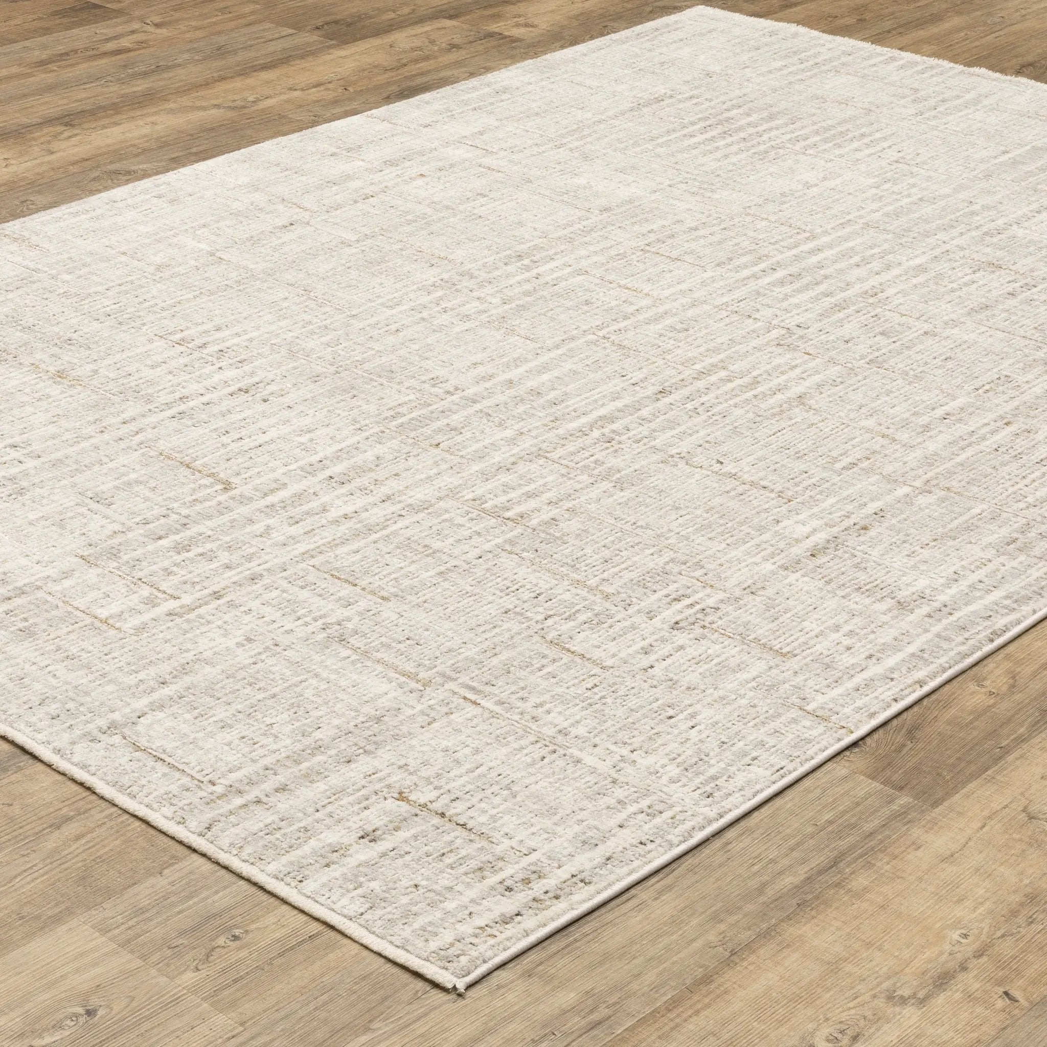 Branigan BRG02 Ivory/ Grey Area Rug by Oriental Weavers