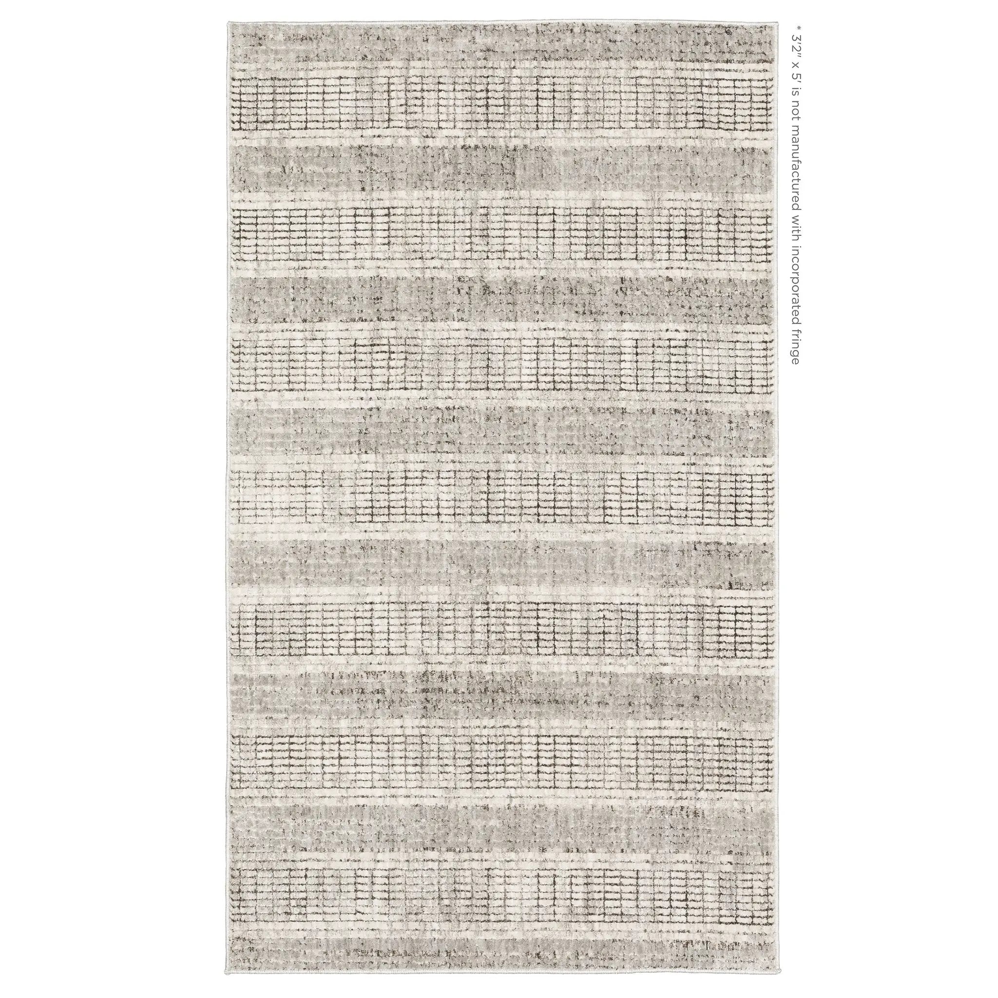 Branigan BRG03 Ivory / Brown Area Rug by Oriental Weavers