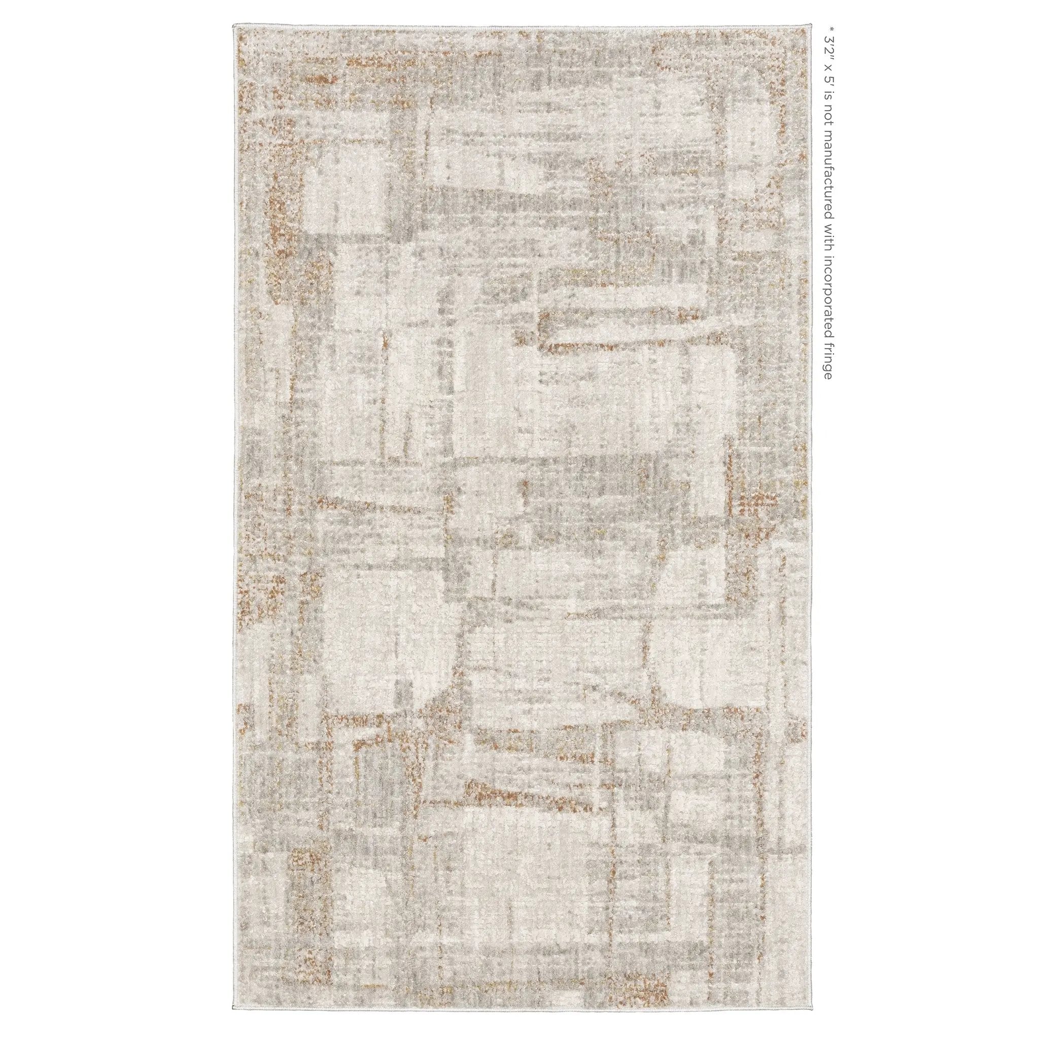 Branigan BRG04 Ivory / Gold Area Rug by Oriental Weavers