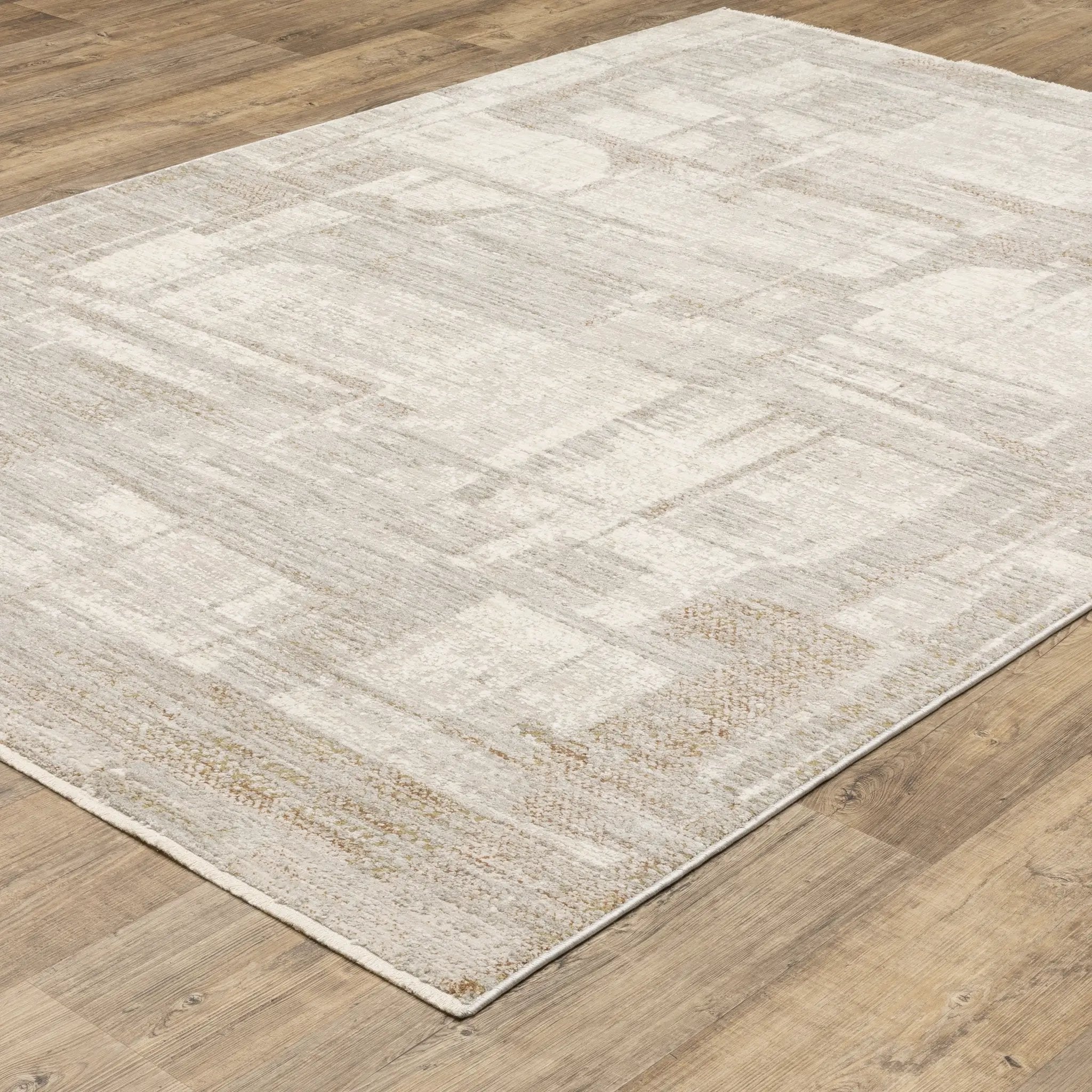 Branigan BRG04 Ivory / Gold Area Rug by Oriental Weavers
