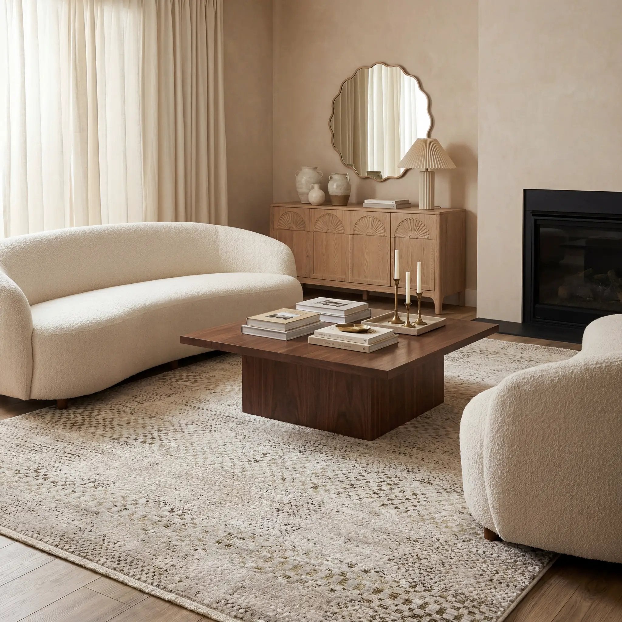 Branigan BRG06 Ivory / Gold Area Rug by Oriental Weavers