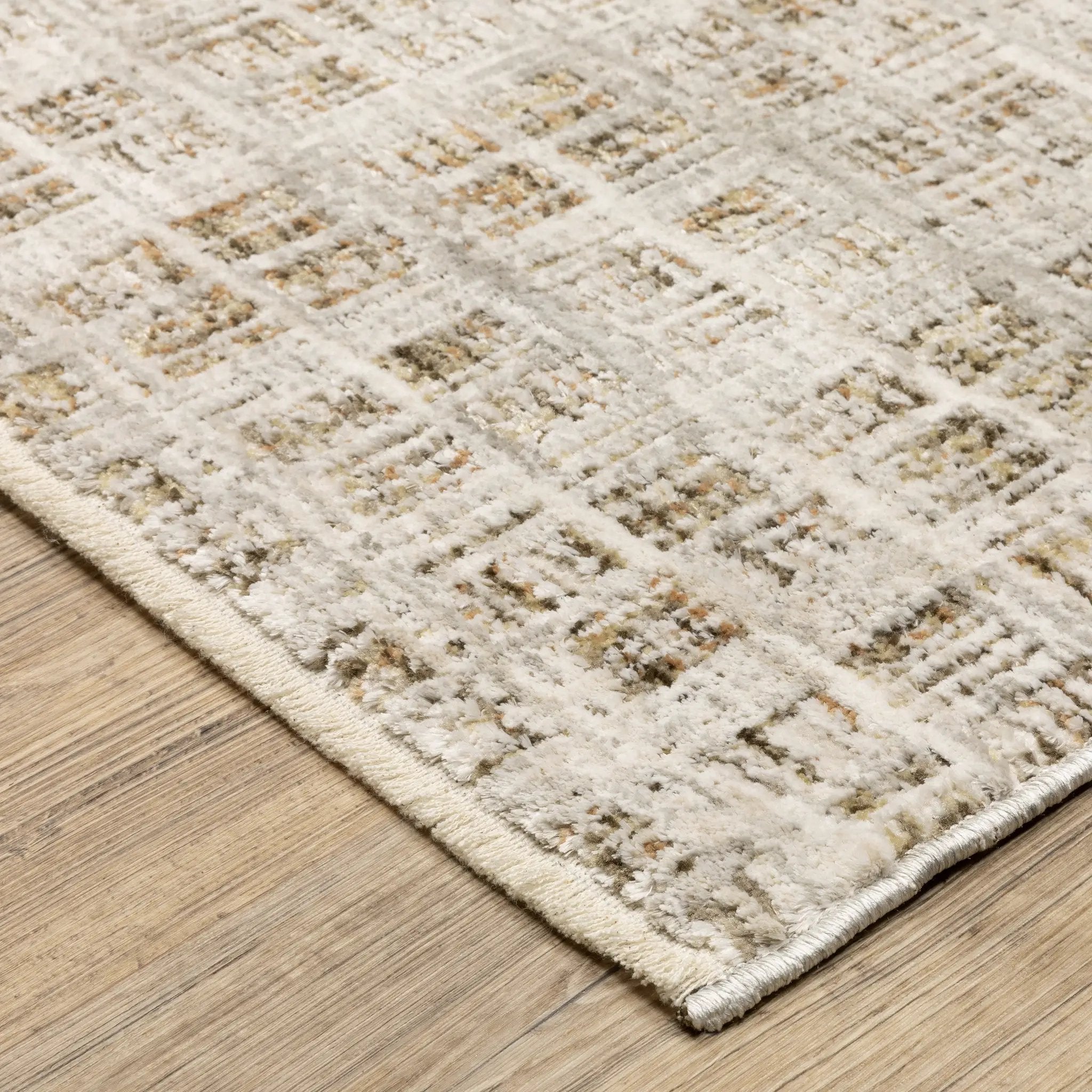 Branigan BRG07 Ivory / Brown Area Rug by Oriental Weavers