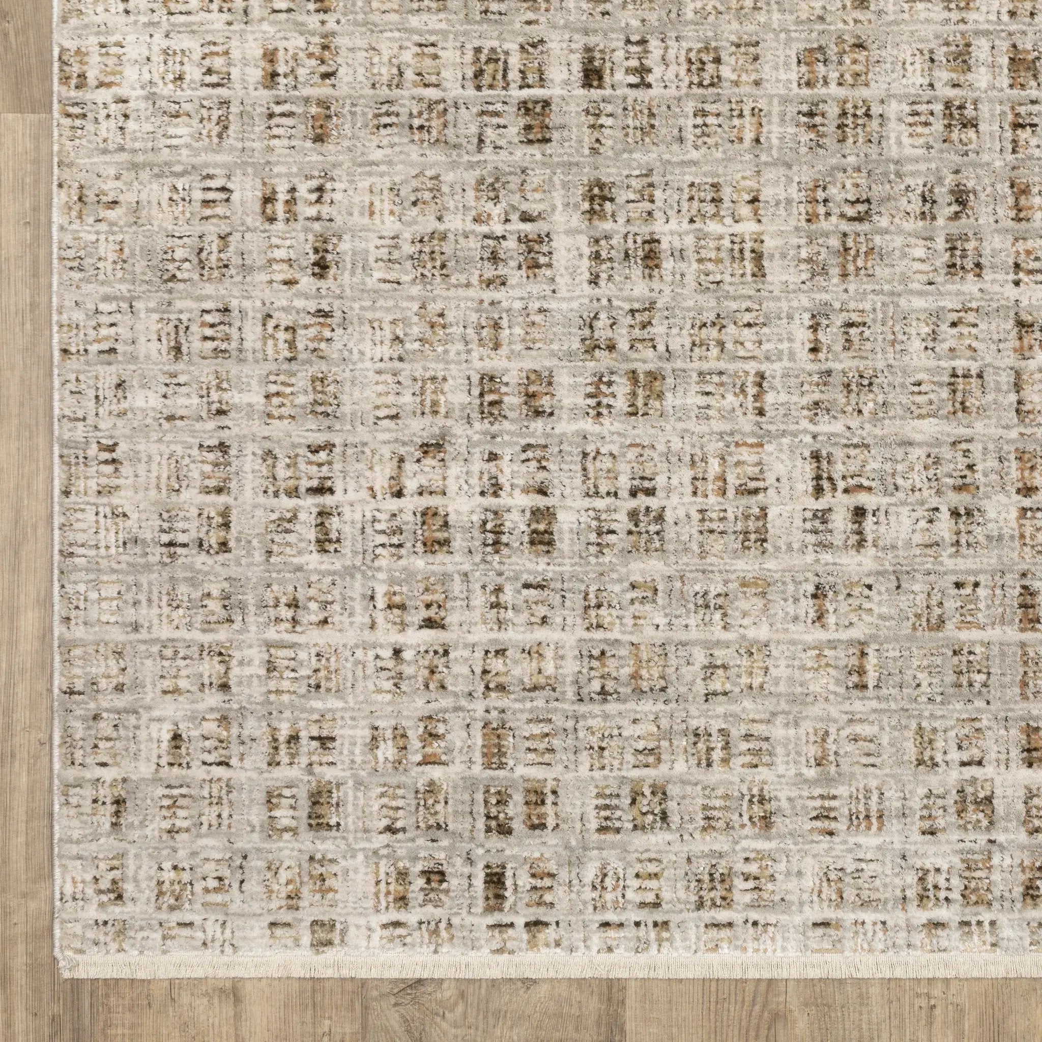 Branigan BRG07 Ivory / Brown Area Rug by Oriental Weavers