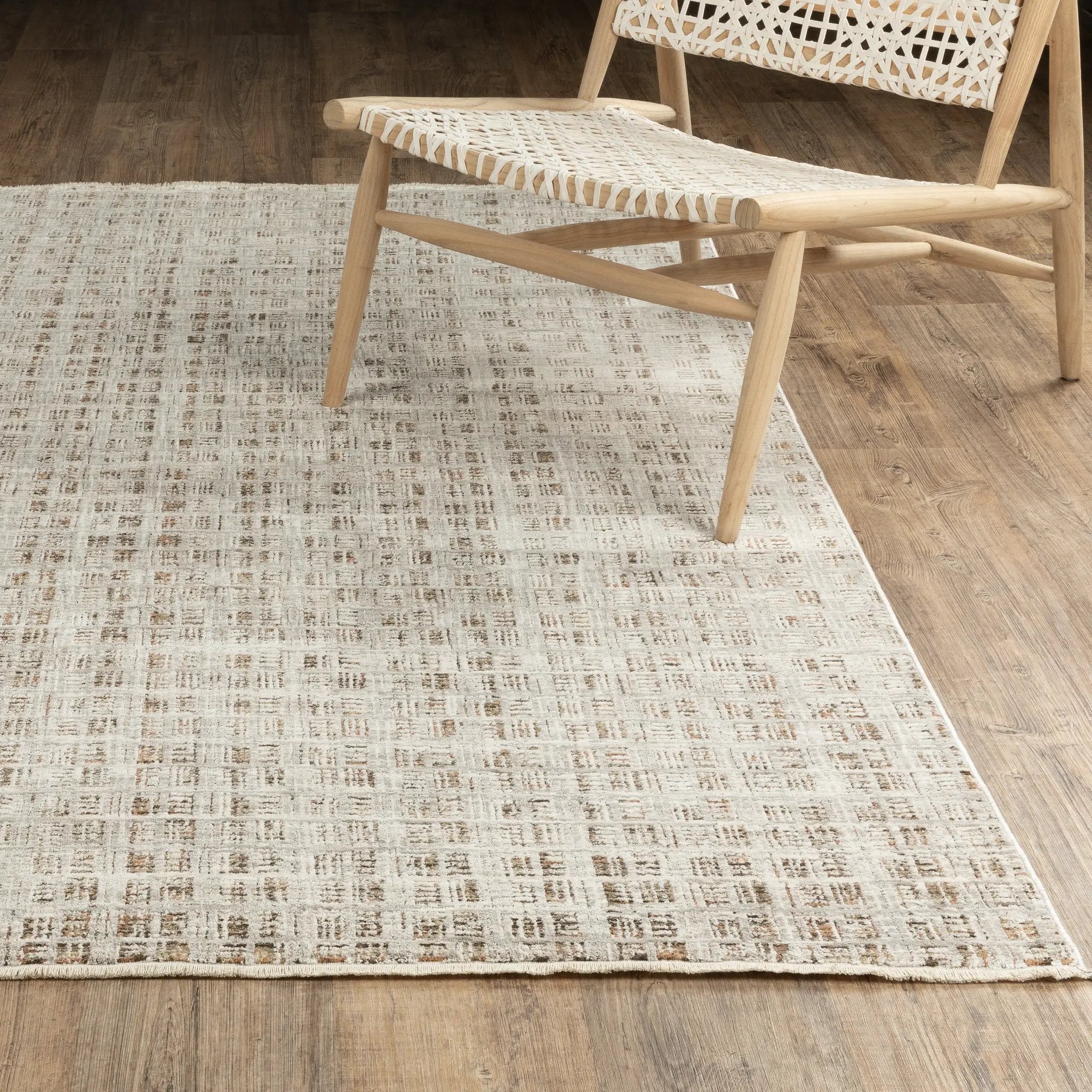 Branigan BRG07 Ivory / Brown Area Rug by Oriental Weavers