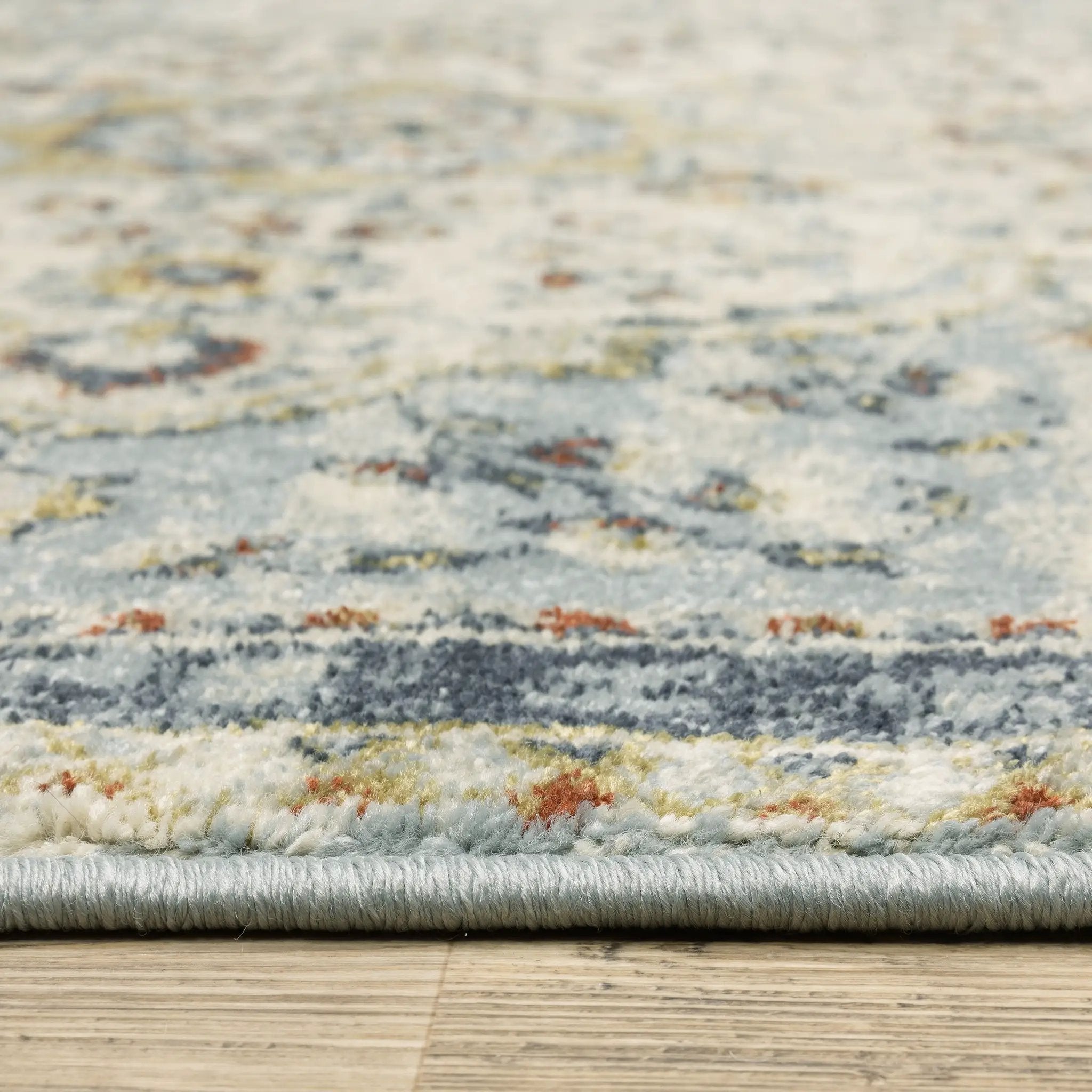 Branson BR01A Blue/ Multi Area Rug by Oriental Weavers