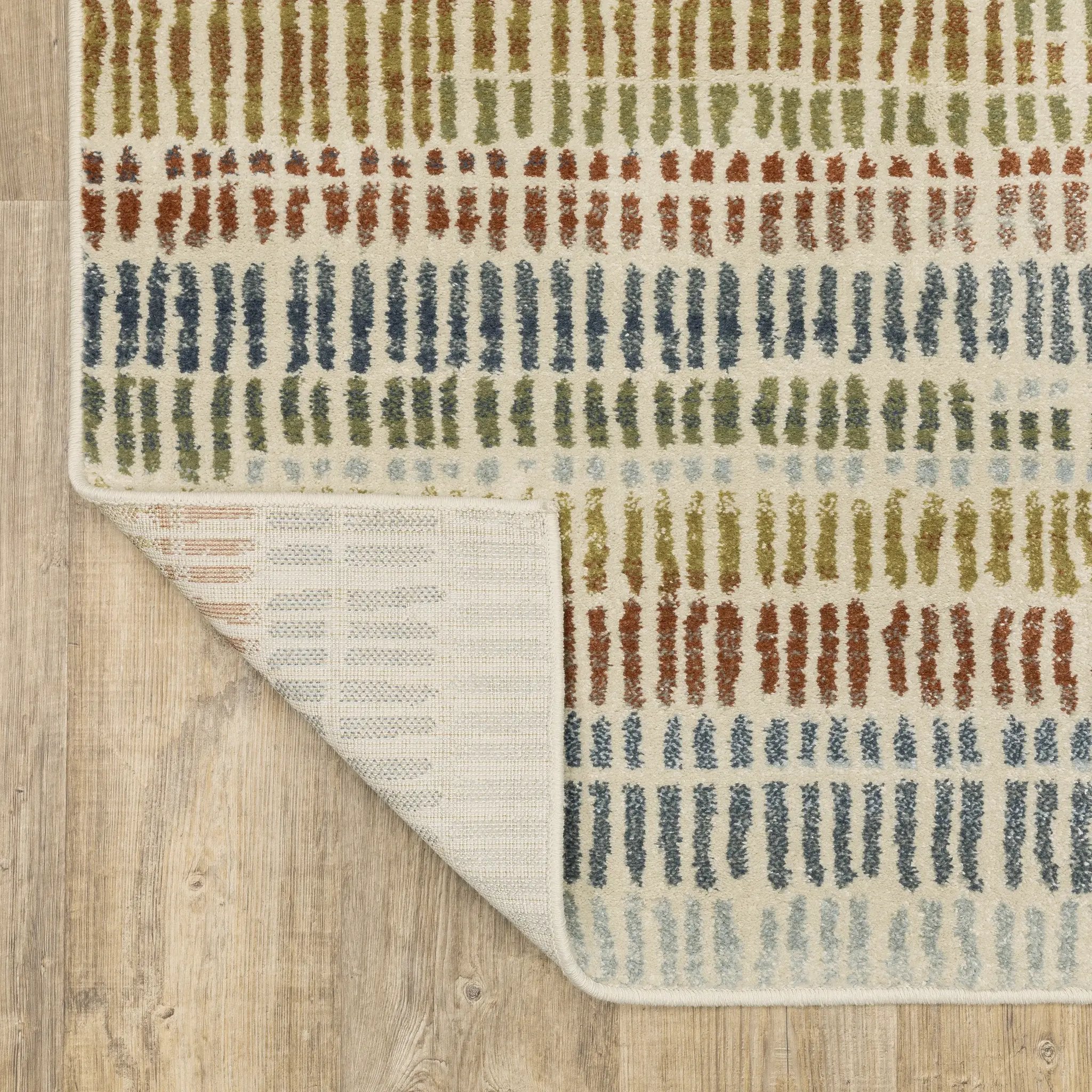 Branson BR06A Ivory/ Multi Area Rug by Oriental Weavers