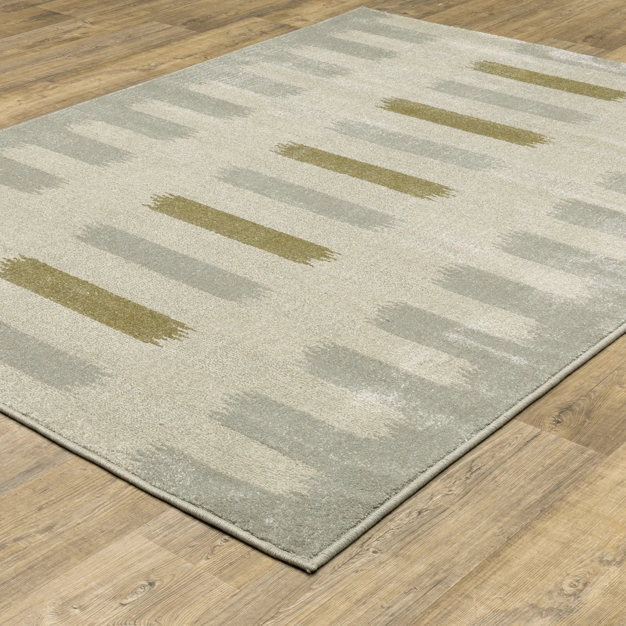 Branson BR09A Beige/ Grey Area Rug by Oriental Weavers