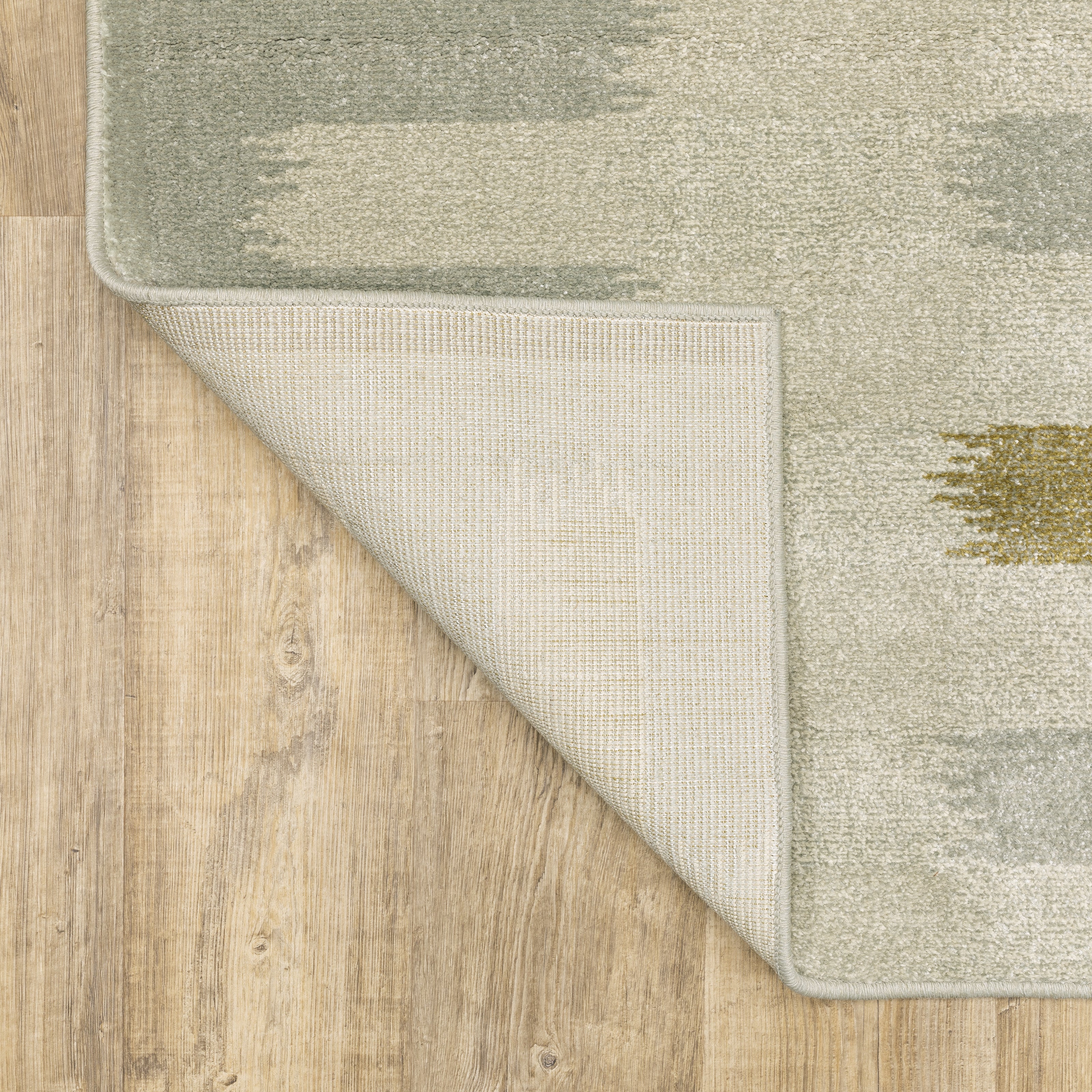 Oriental Weavers Branson BR09A soft transitional rug featuring textured design in beige/ grey tones