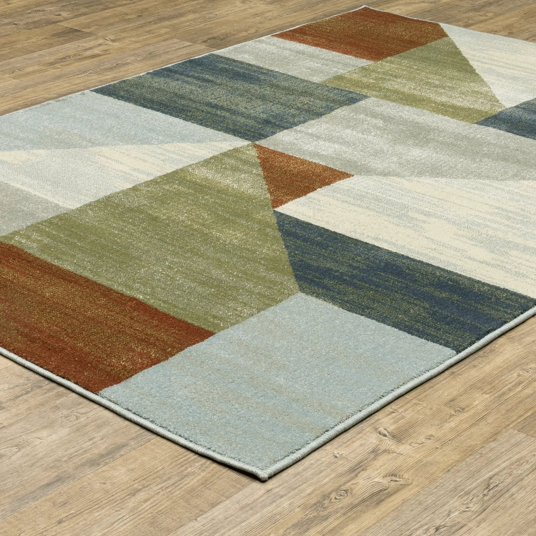 Branson BR11A Grey/ Multi Area Rug by Oriental Weavers