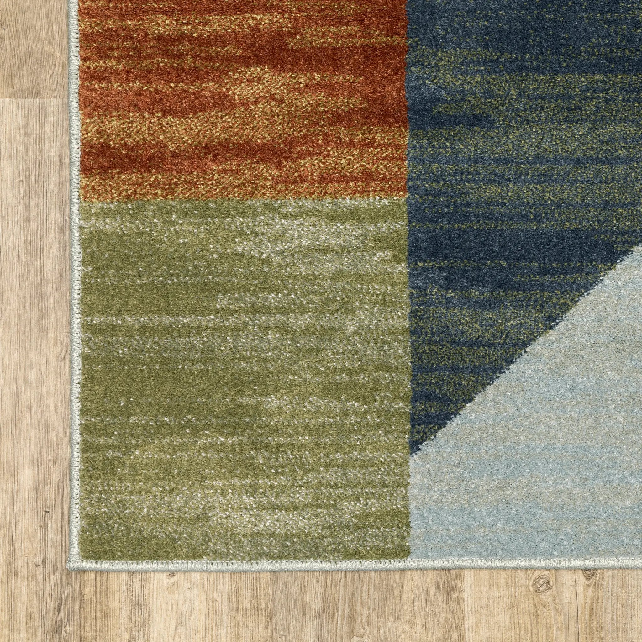 Branson BR11A Grey/ Multi Area Rug by Oriental Weavers
