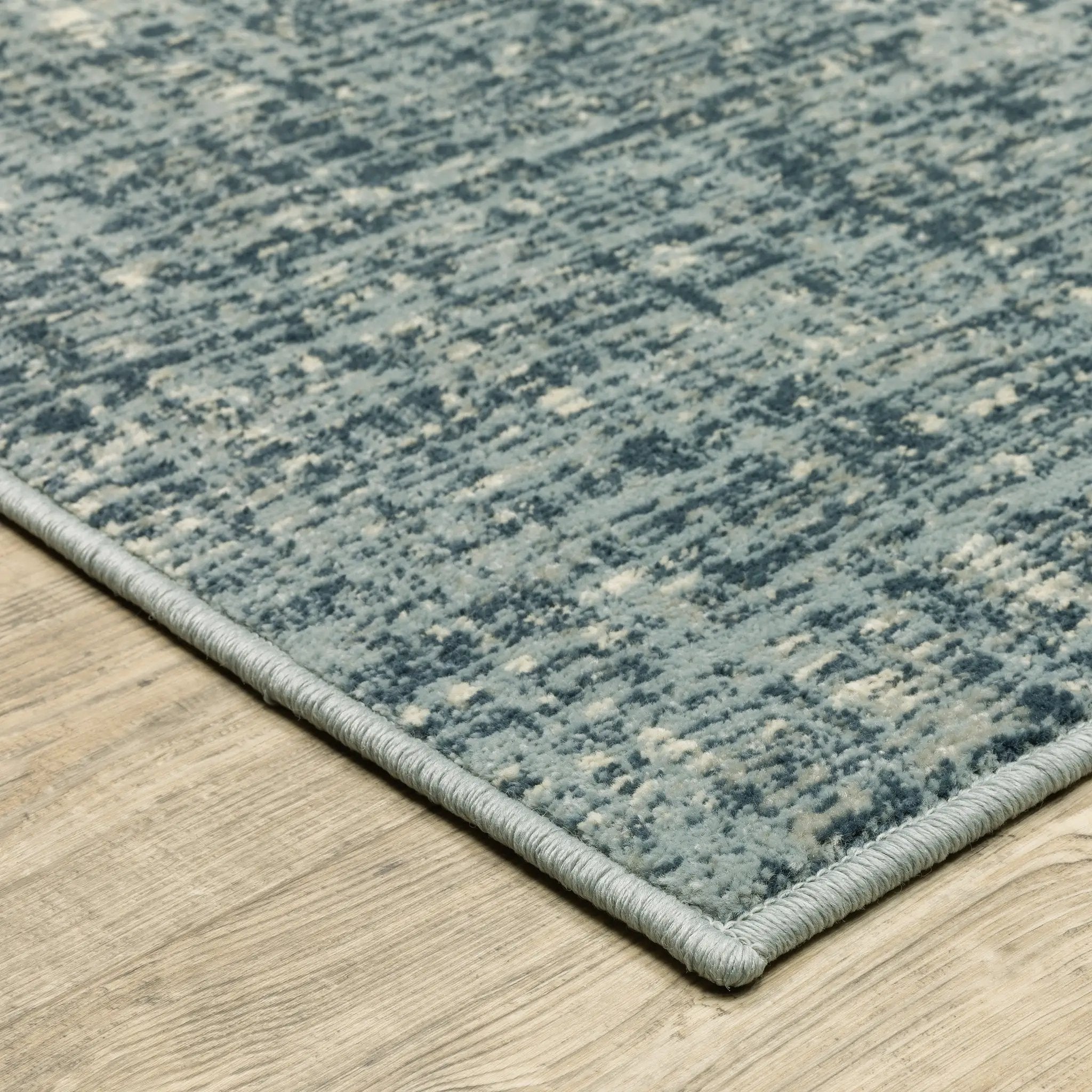 Branson BR13A Blue/ Grey Area Rug by Oriental Weavers