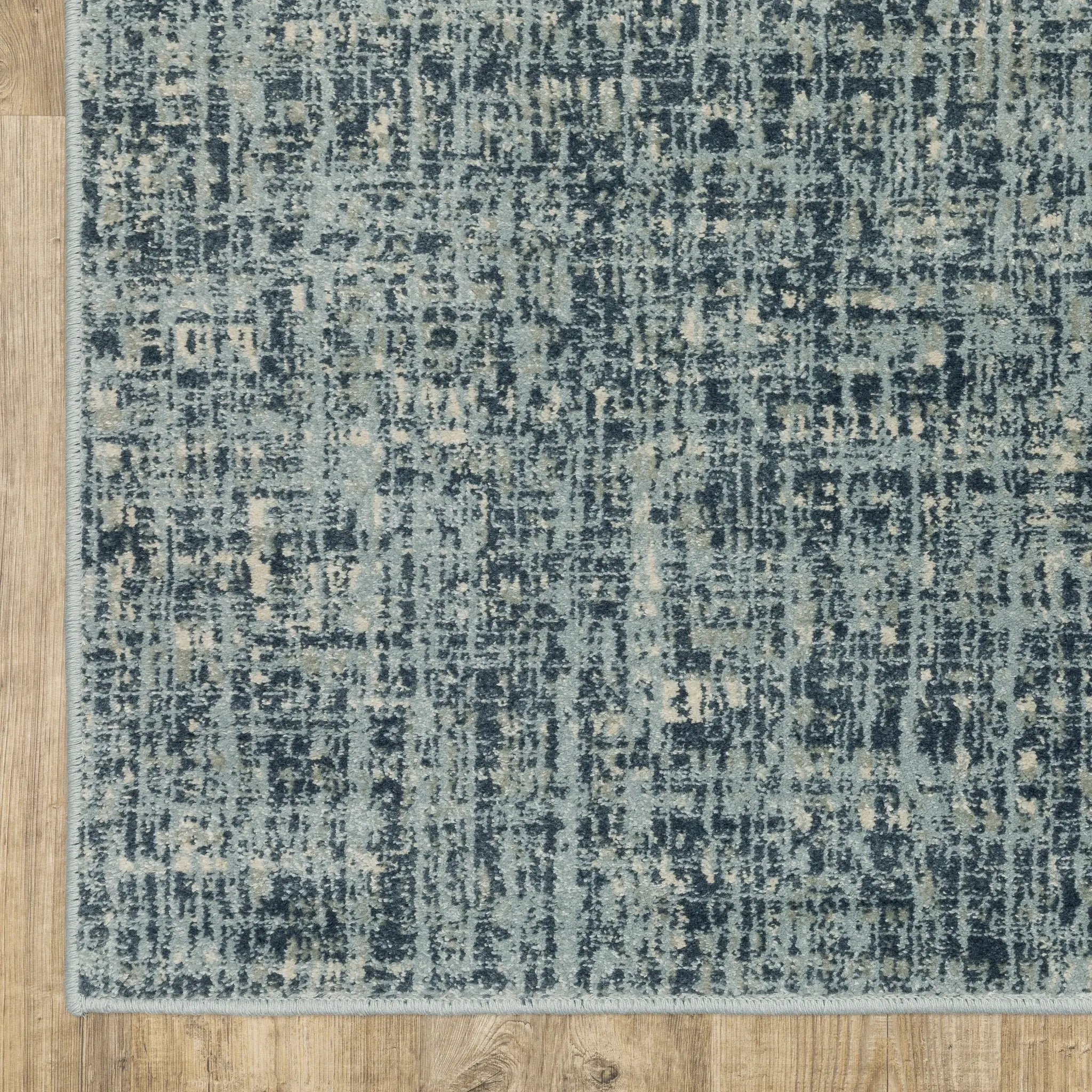 Branson BR13A Blue/ Grey Area Rug by Oriental Weavers