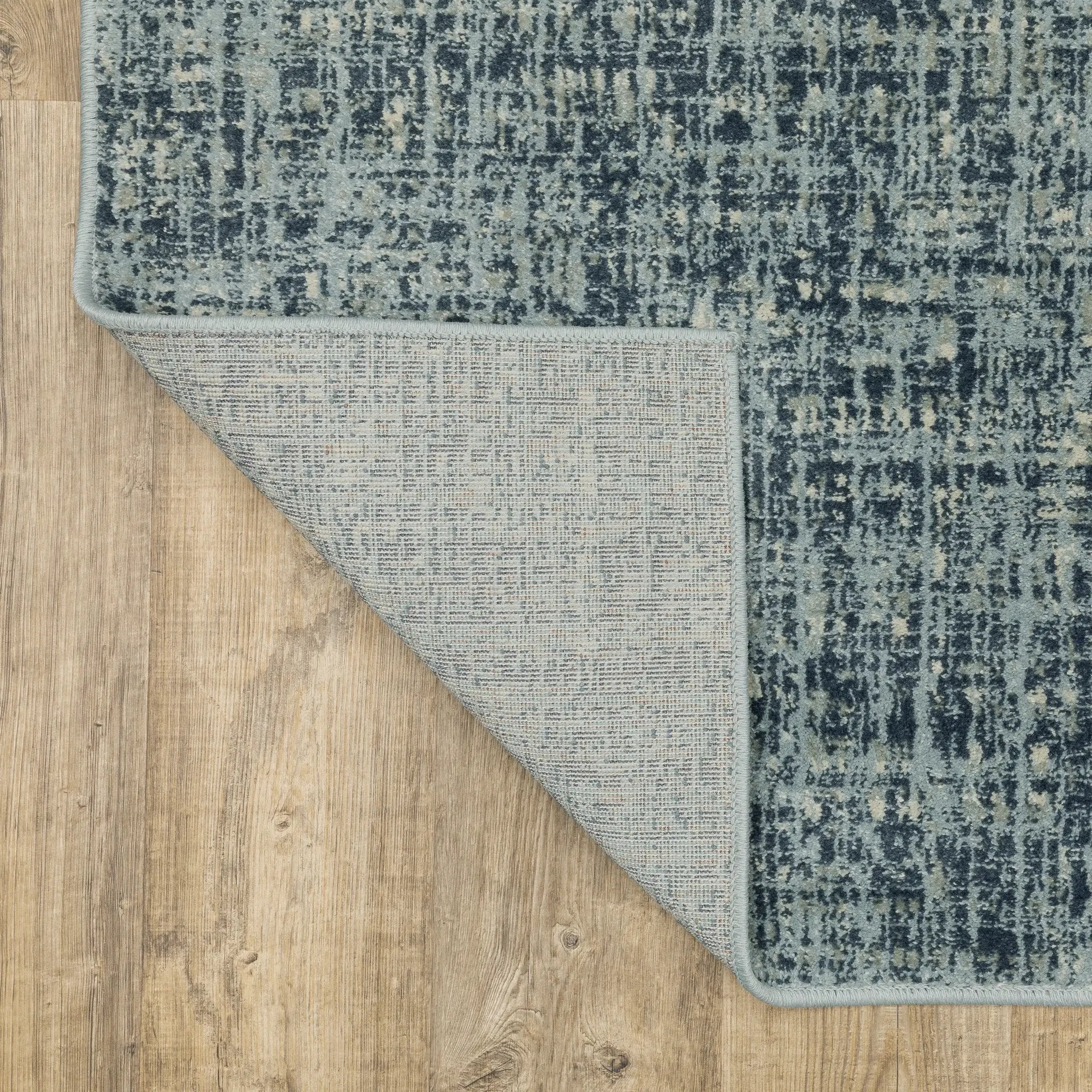 Branson BR13A Blue/ Grey Area Rug by Oriental Weavers