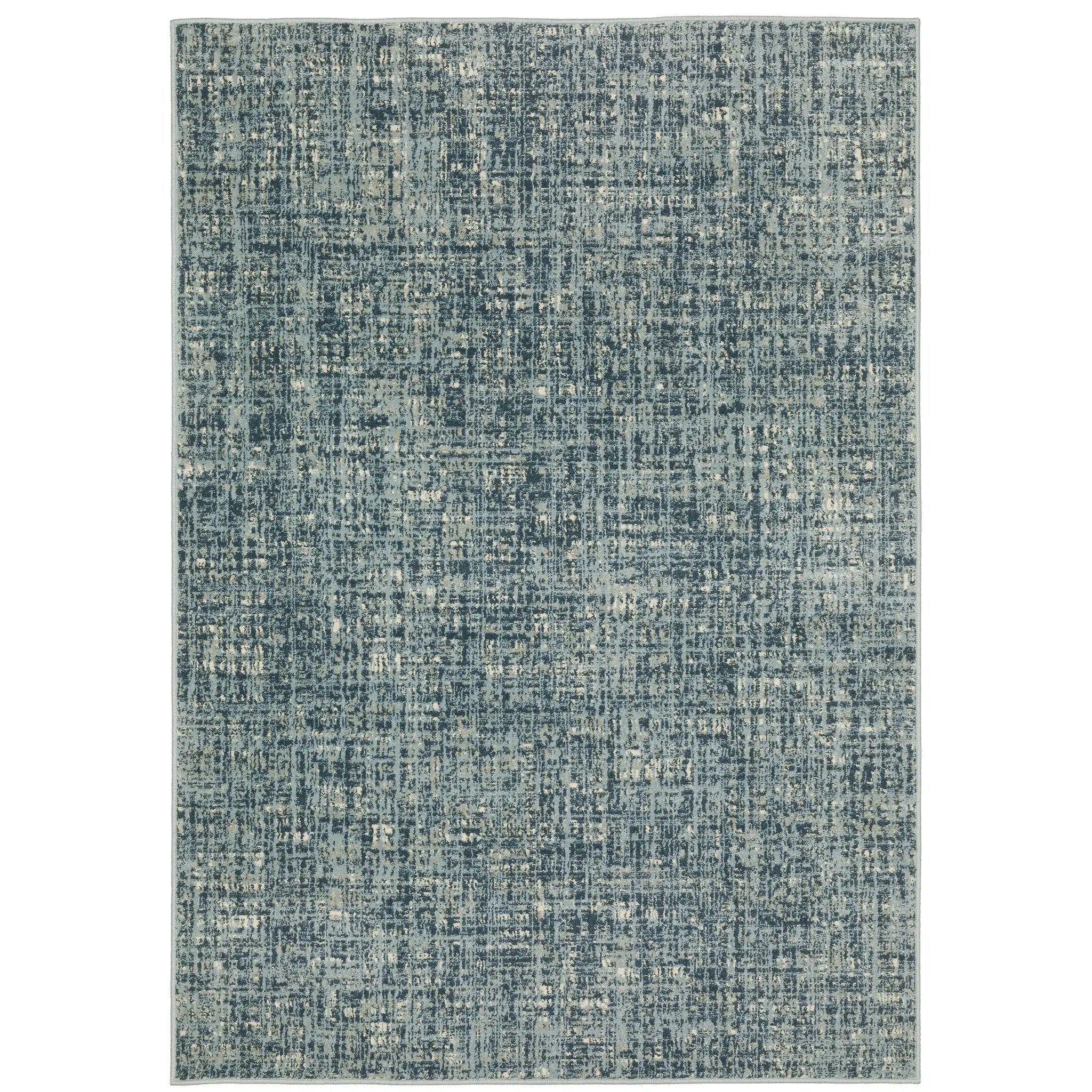 Branson BR13A Blue/ Grey Area Rug by Oriental Weavers