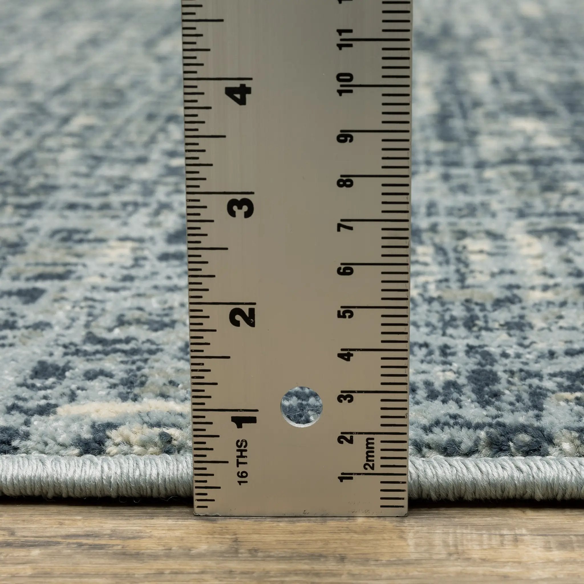Branson BR13A Blue/ Grey Area Rug by Oriental Weavers