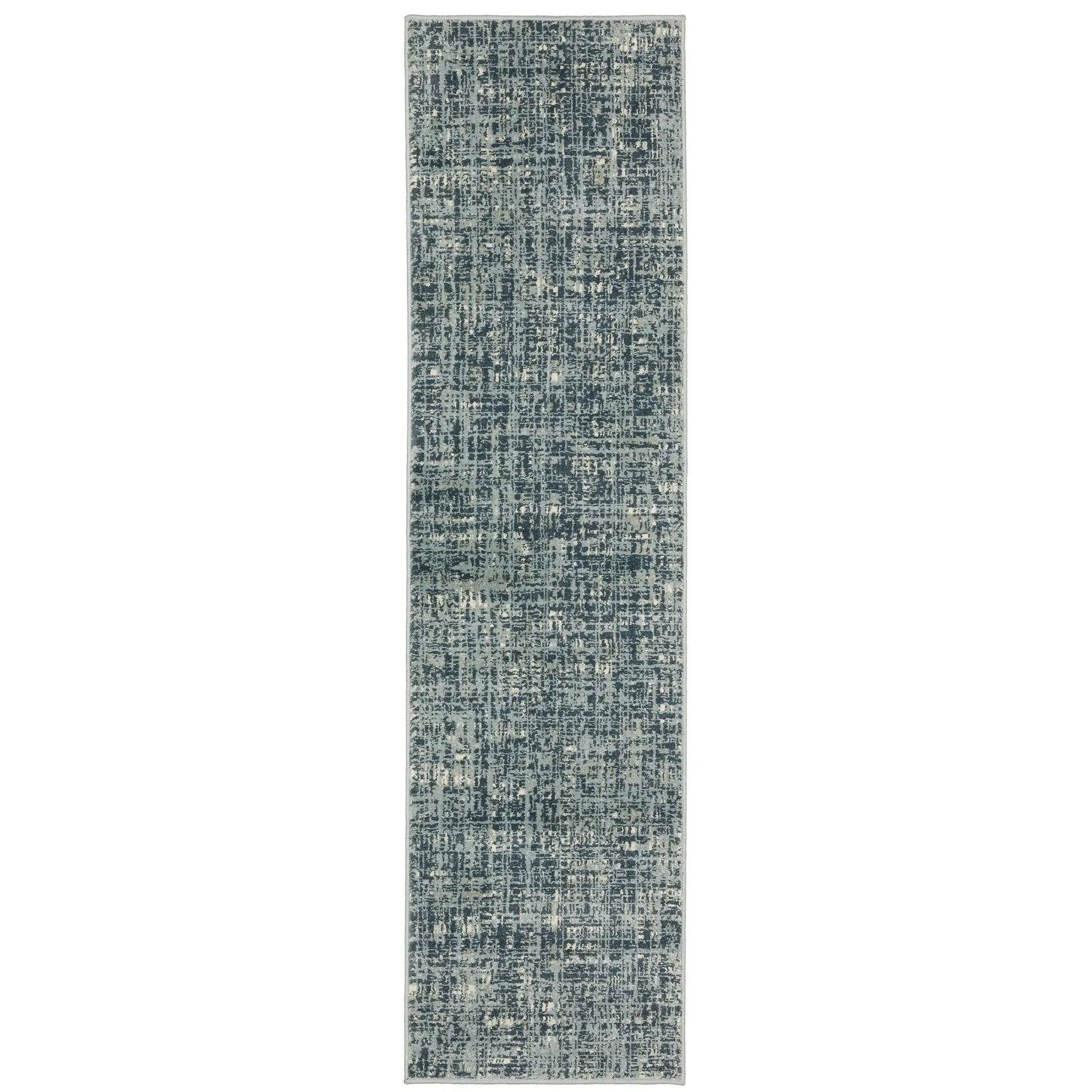 Branson BR13A Blue/ Grey Area Rug by Oriental Weavers
