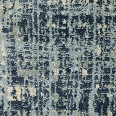 Oriental Weavers Branson BR13A soft transitional rug featuring textured design in blue/ grey tones