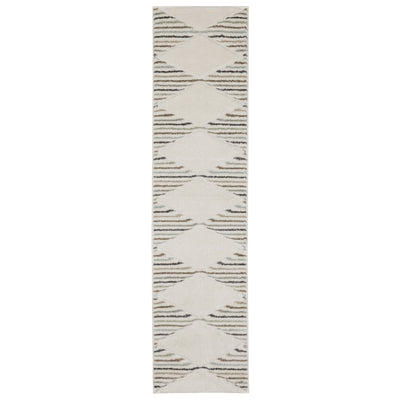 Oriental Weavers Cambria 4927C plush modern rug featuring abstract pattern in beige/ multi tones